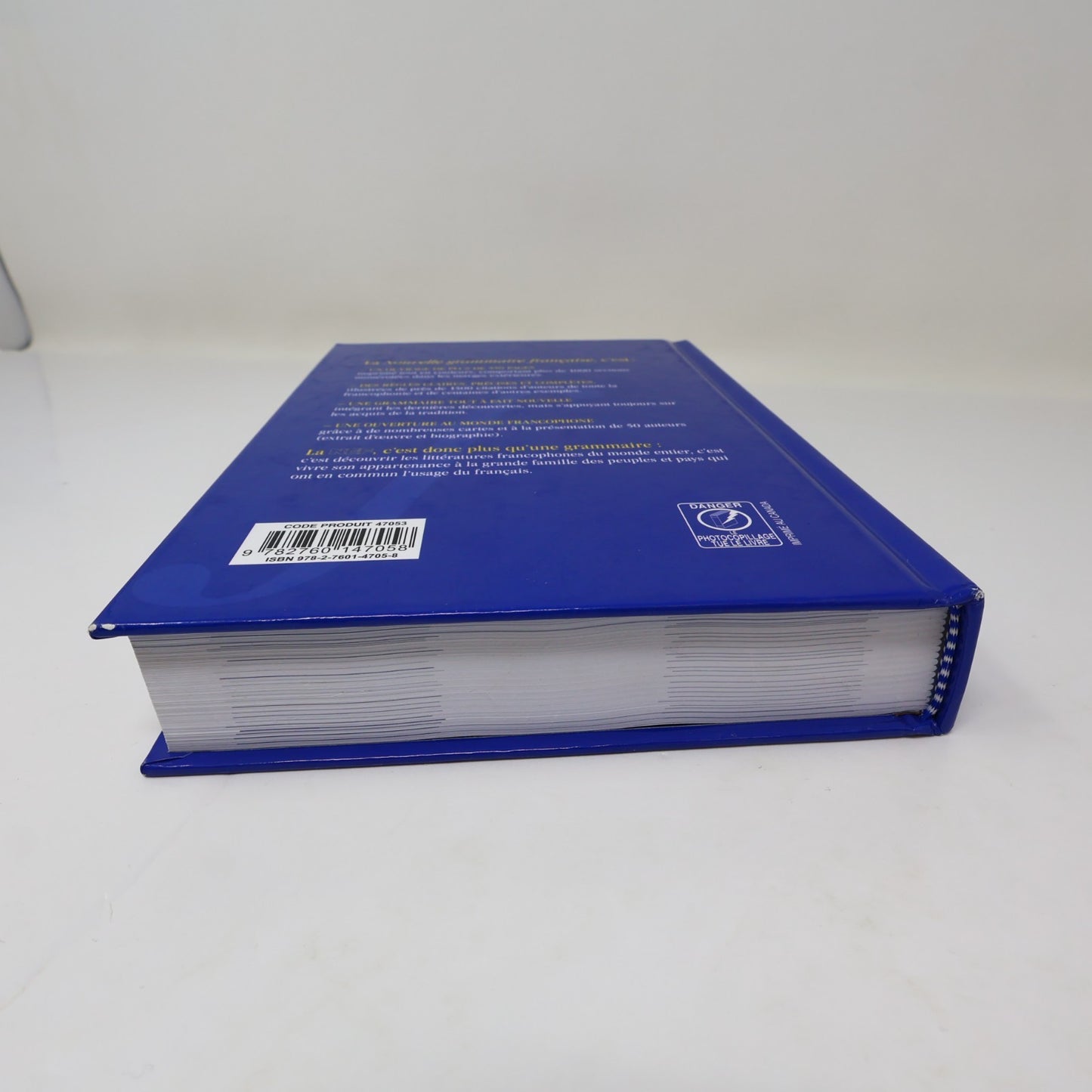 Nouvelle Grammaire Française Marc Bosquart Guérin 1998 HC French Éducation Livre