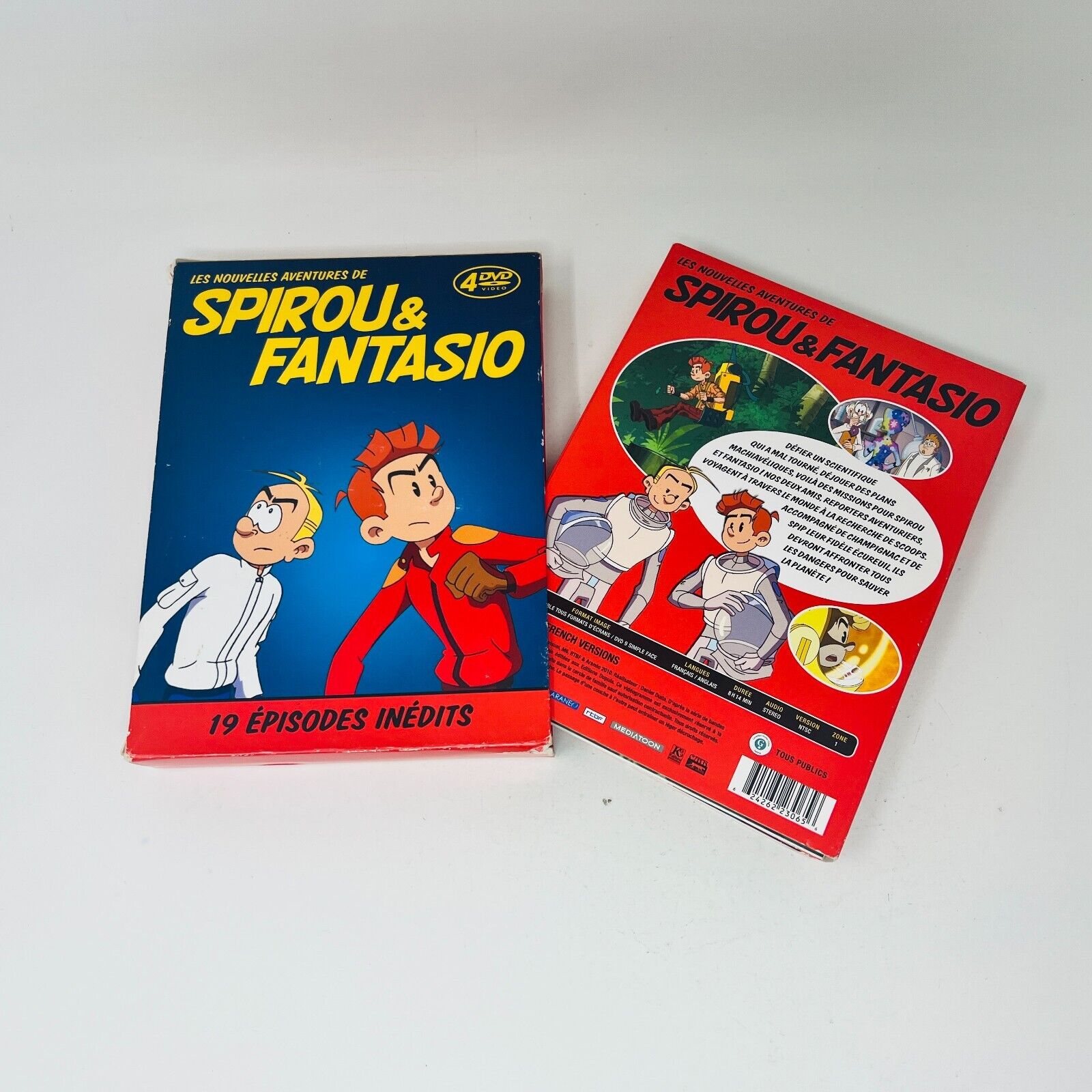 Les Nouvelles Aventures De Spirou & Fantasio Volume 2 Testé DVD NTSC 19 Épisodes