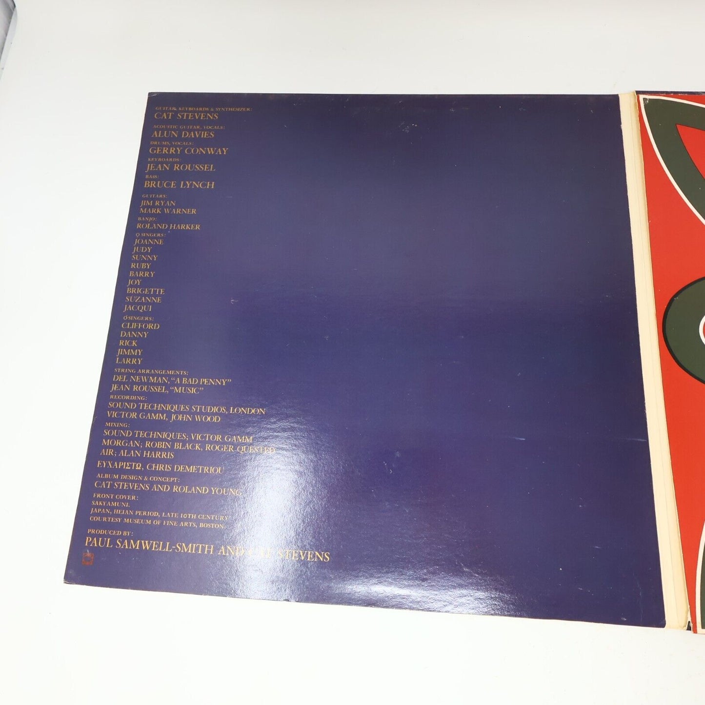 Cat Stevens Buddha And The Chocolate Box LP Record 1974 A&M SP 3623 Gatefold 70s