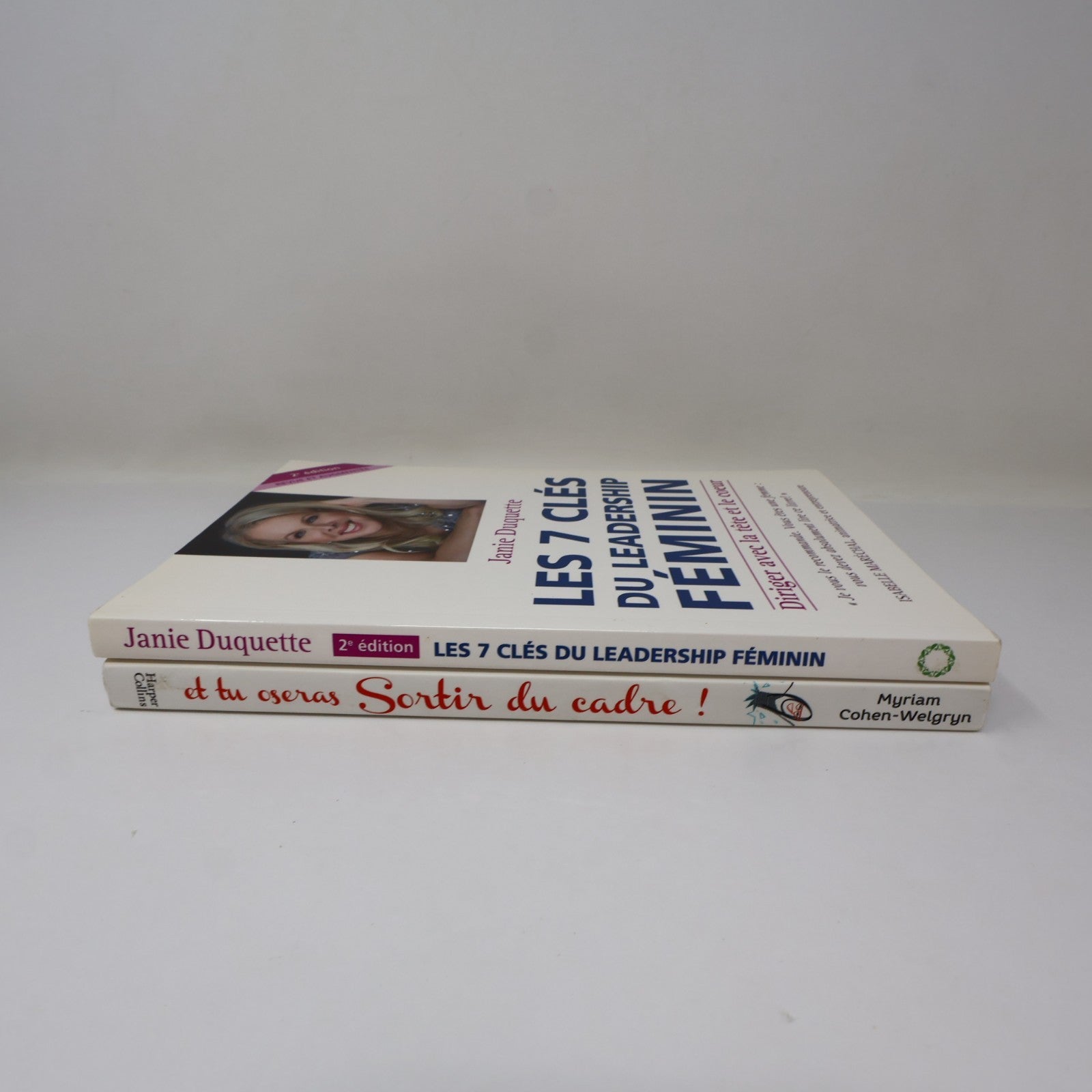 Les 7 Clés du Leadership Féminin/Et tu Oseras Sortir du Cadre Lot 2 Livres PB