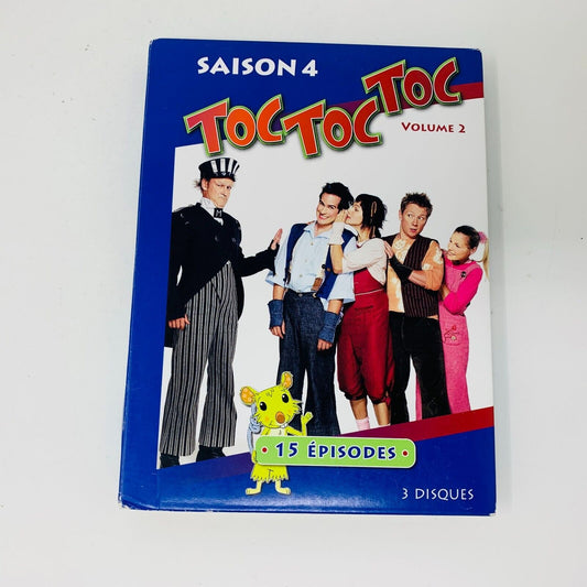 2010 Toc Toc Toc Saison 4 Volume 2 DVD Testé Série Télévision Enfants 15 Épisode