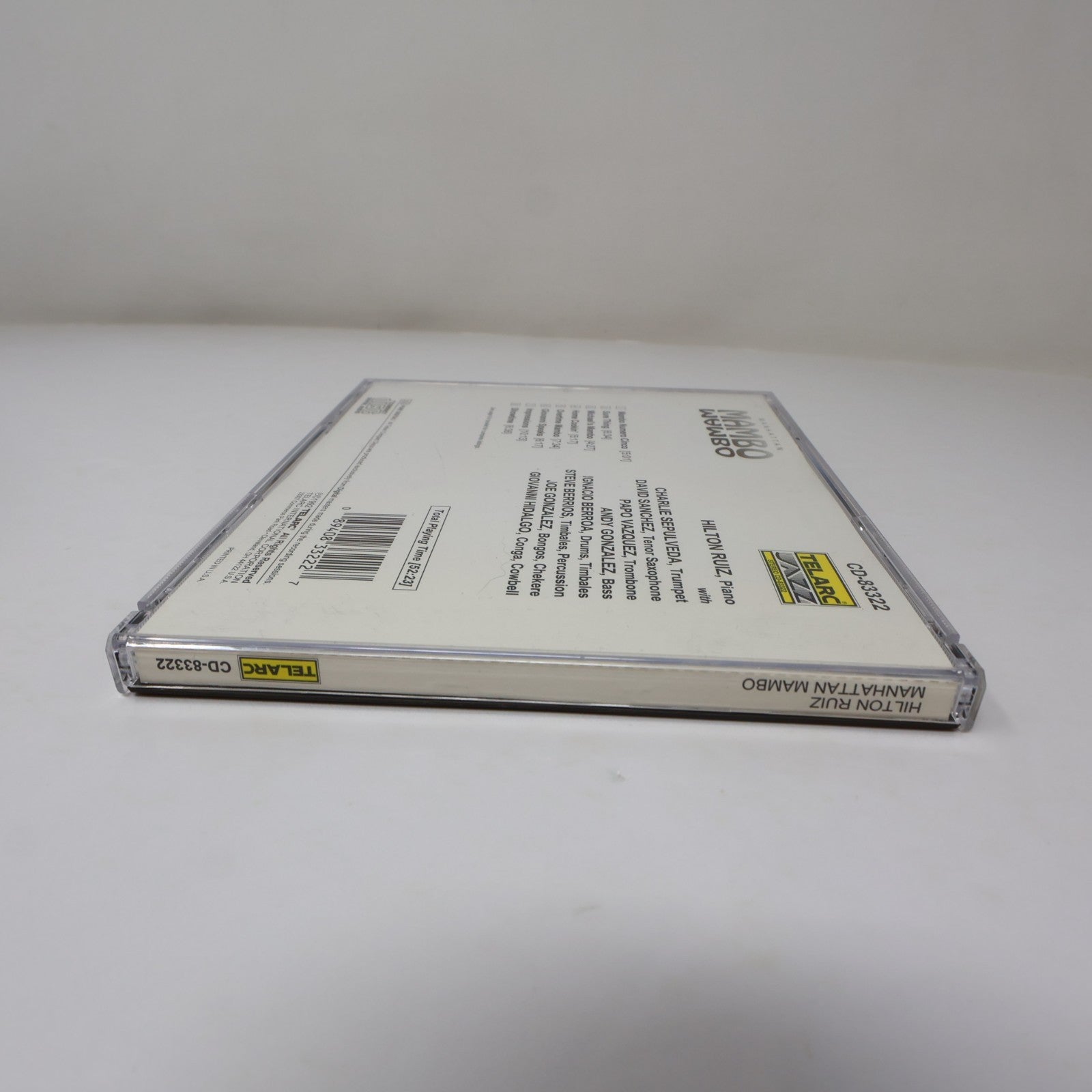 Hilton Ruiz Manhattan Mambo CD Telarc Jazz 1992 Jazz/Latin Sure Thing/Showtime