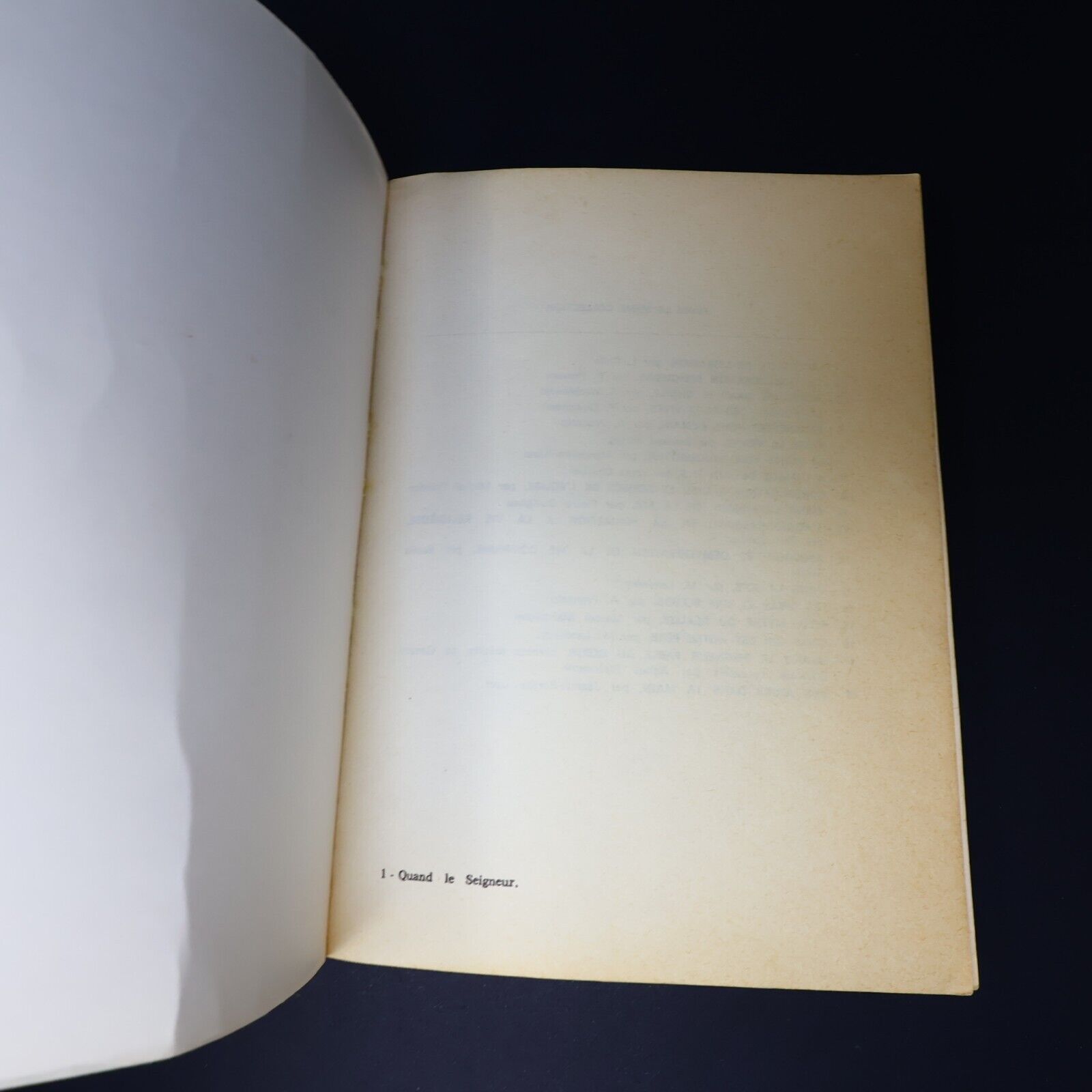 1983 Quand le Seigneur Parle au Cœur Carnets Spirituels Inédits Paperback PB 80s