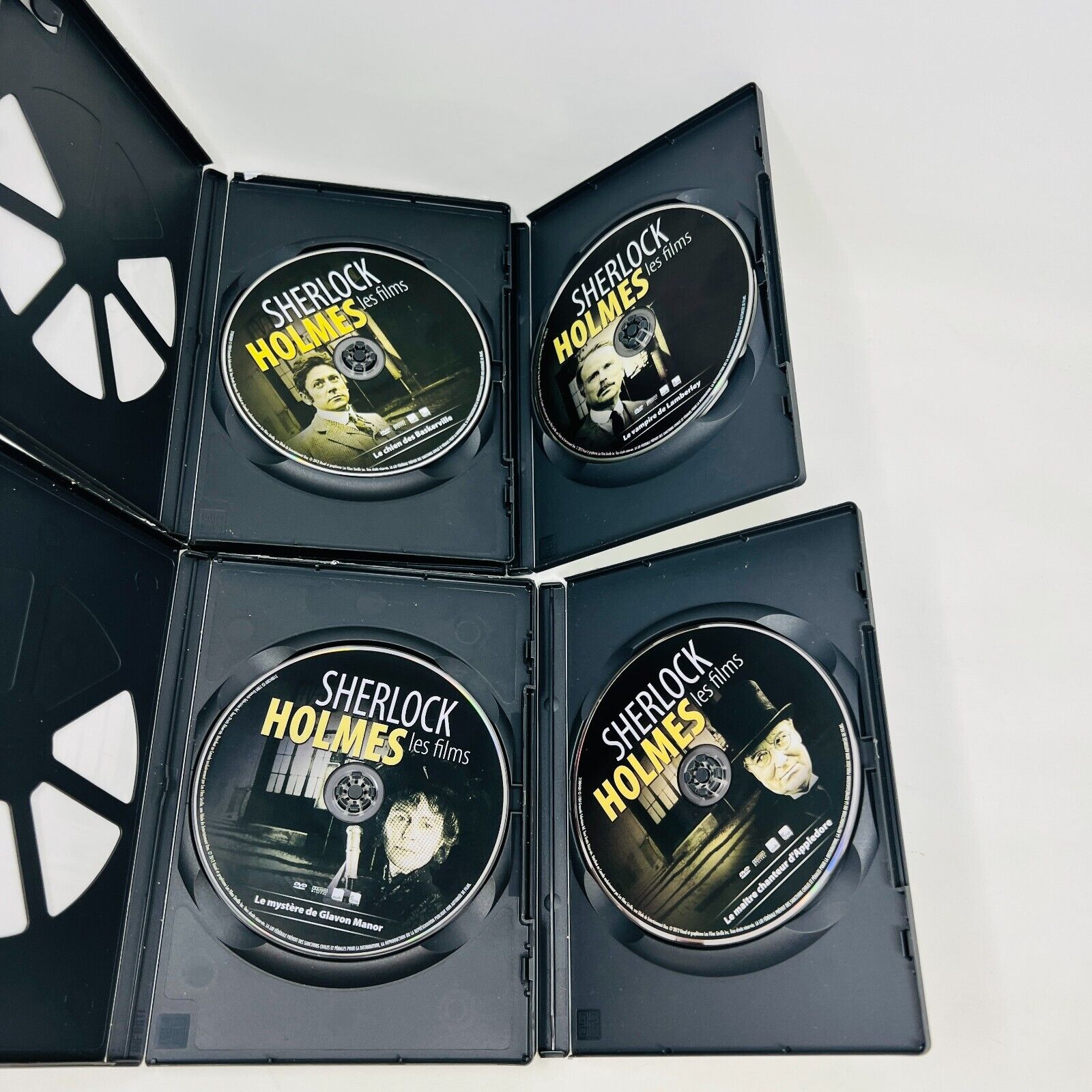 Sherlock Holmes Les Films avec Jeremy Brett 5 DVD Testés NTSC Signe des Quatre