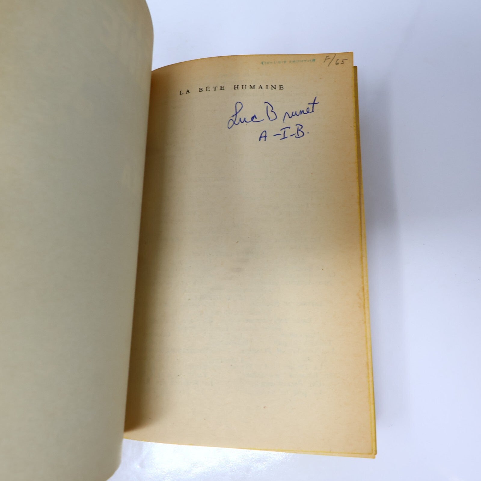 Émile Zola Lot 2 Livres Poche La Joie de Vivre/Bête Humaine Roman France French