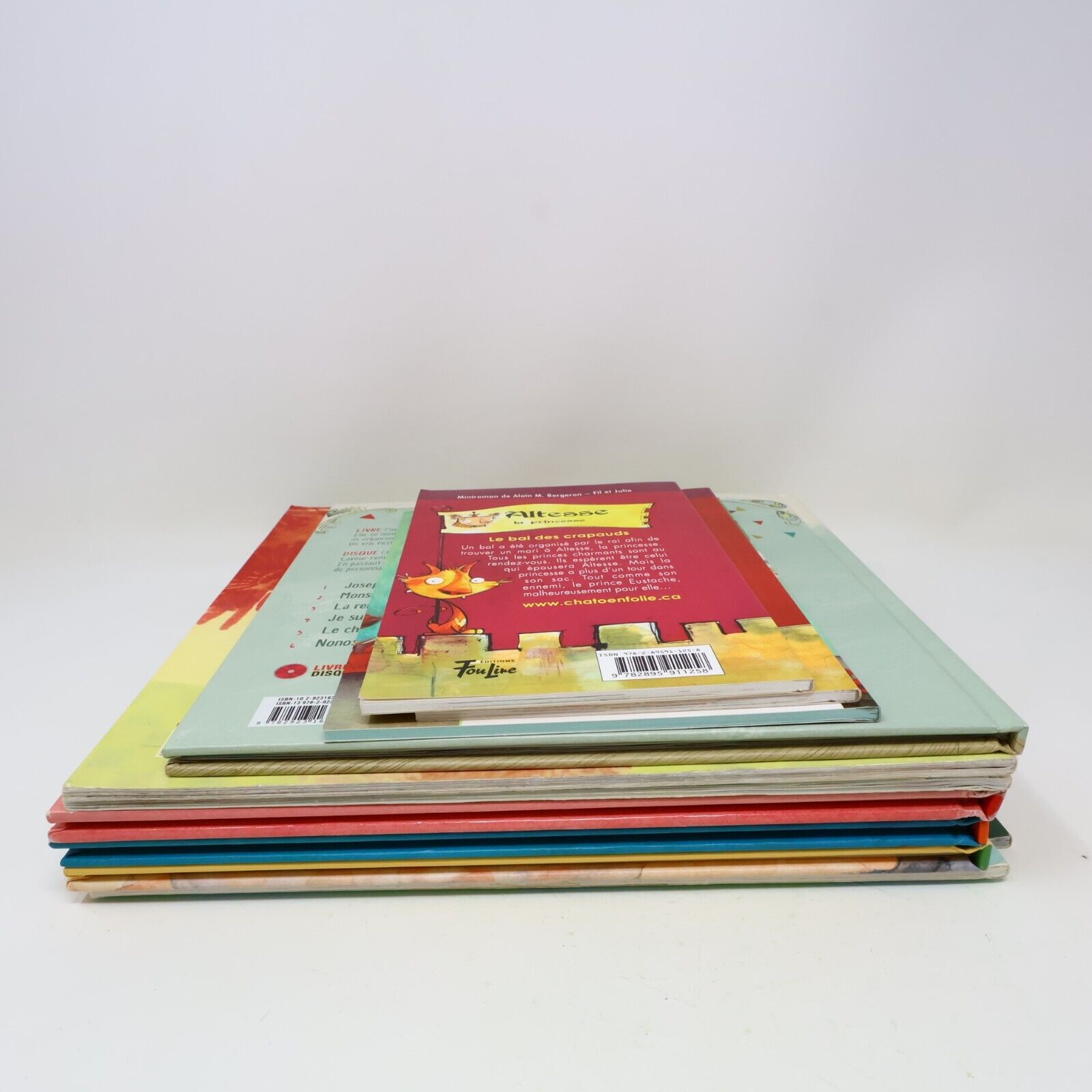 Lot 11 Livres Albums et 1ers Romans Mixés pour Jeunes Enfants Illustrés Français