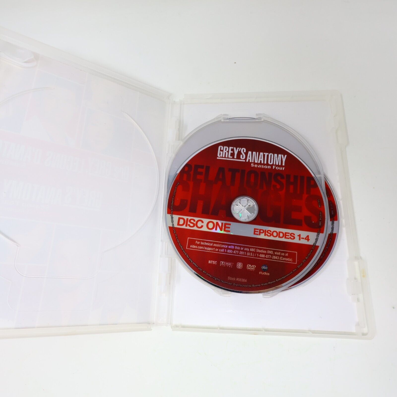 Dre Grey Leçons d'Anatomie/Grey's Anatomy Saisons #4-5-6 DVD Testés Lot Region 1