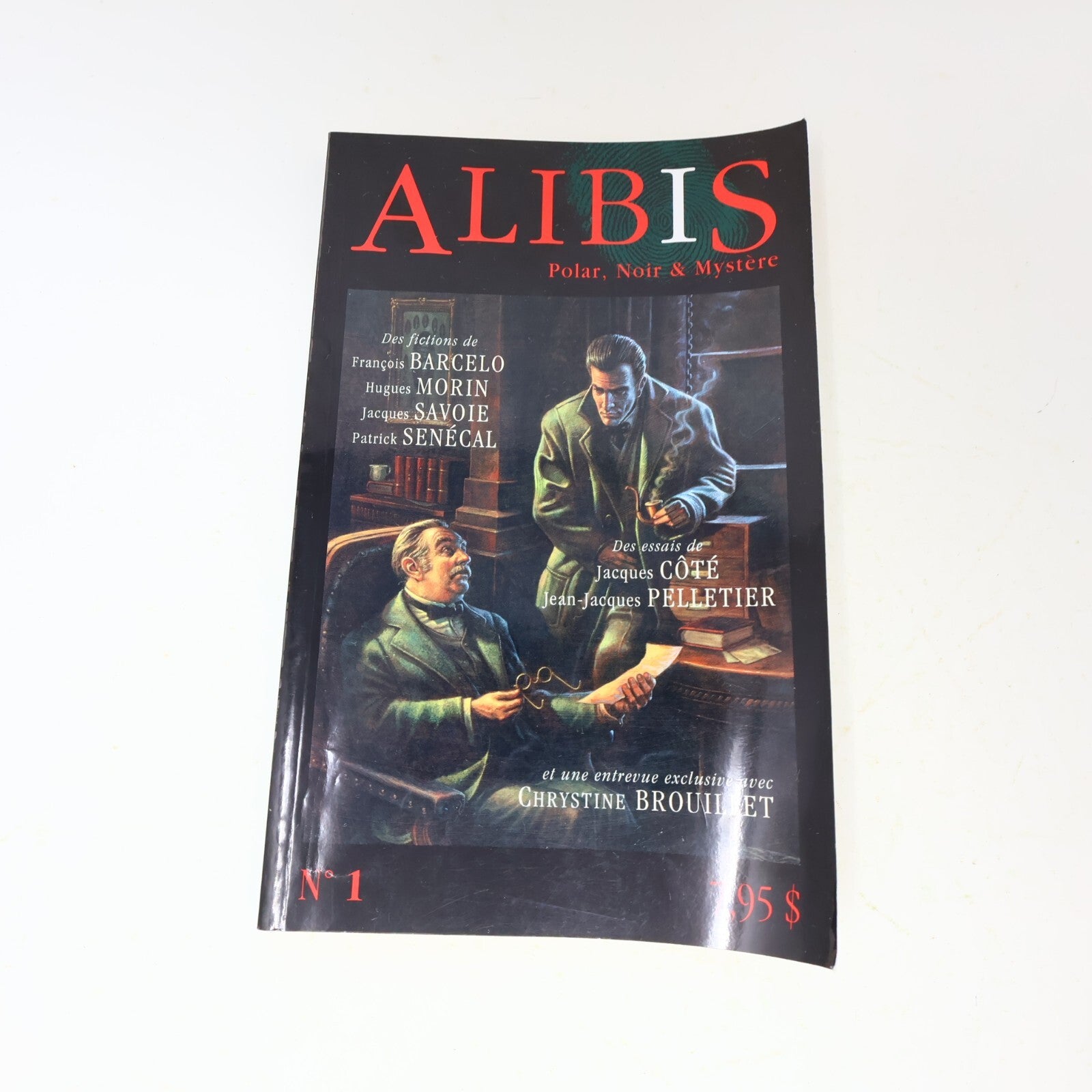 Alibis #1-8, 28, 30 Lot 10 Revues Polar Noir & Mystère Crime et Mystère Policier