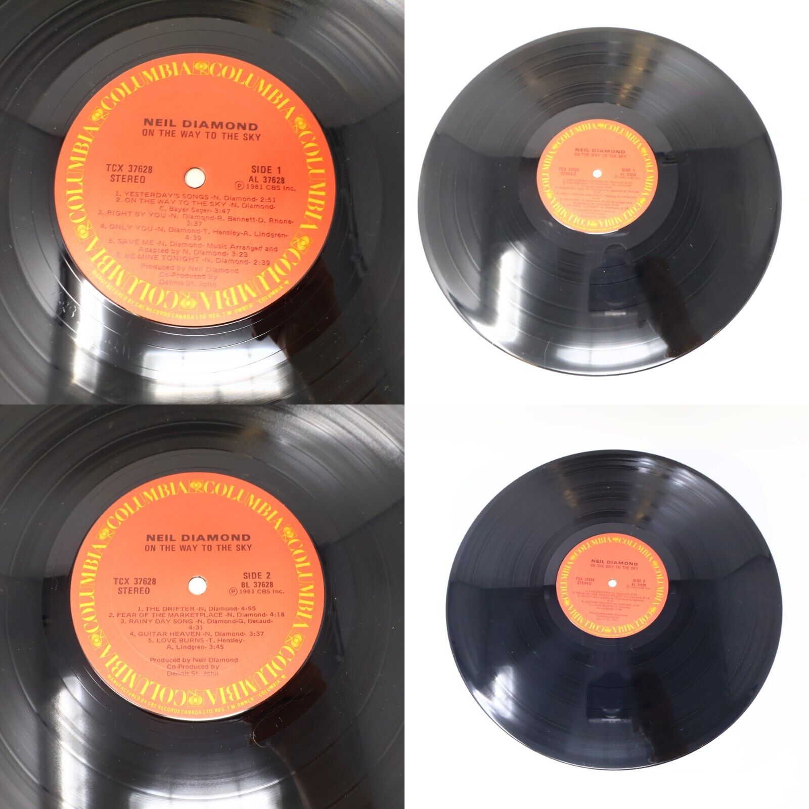 7x Neil Diamond LP Records Lot Serenade September Morn Rainbow Way To The Sky