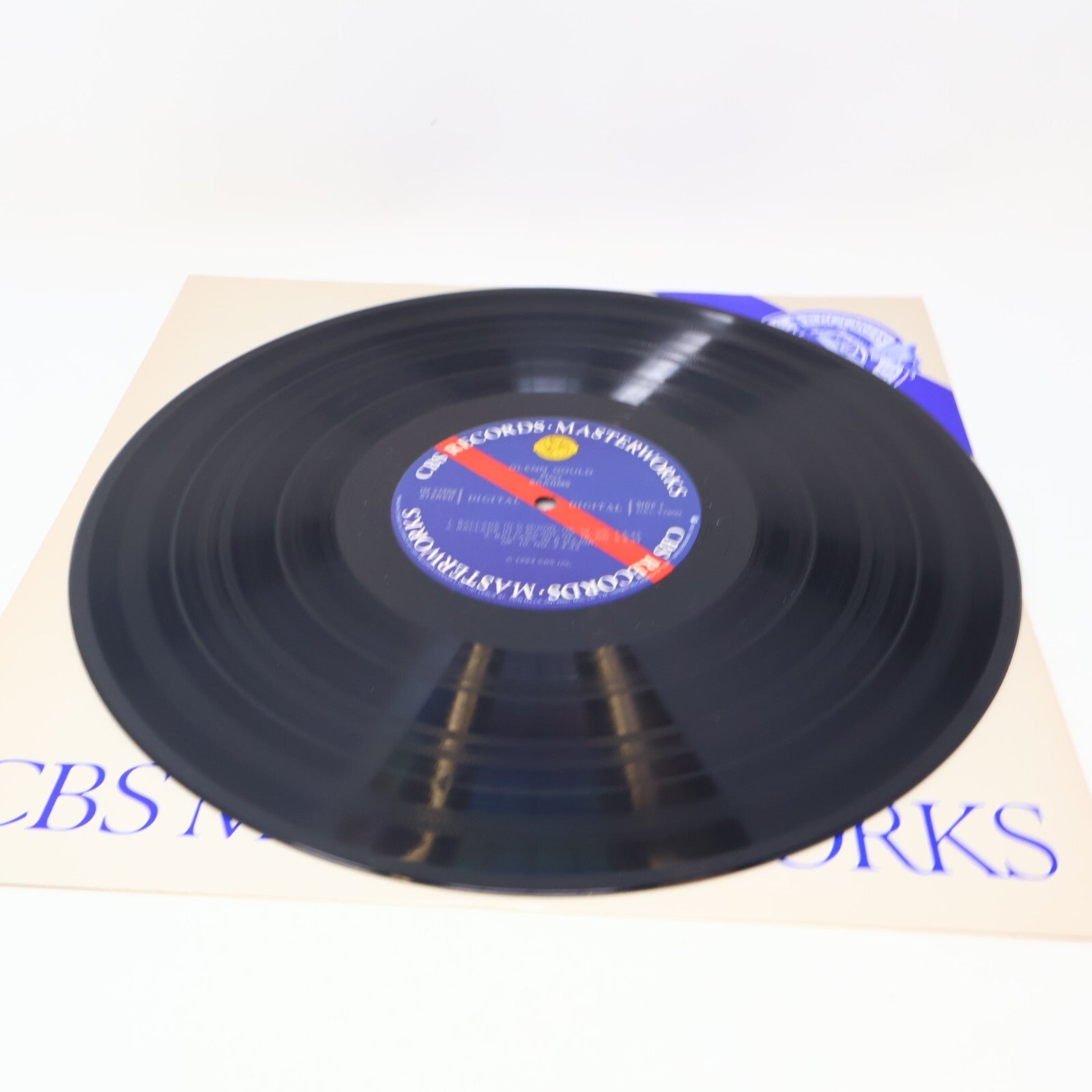 Glenn Gould Brahms Ballades Op.10, Rhapsodies Op.79 LP Record CBS Masterworks