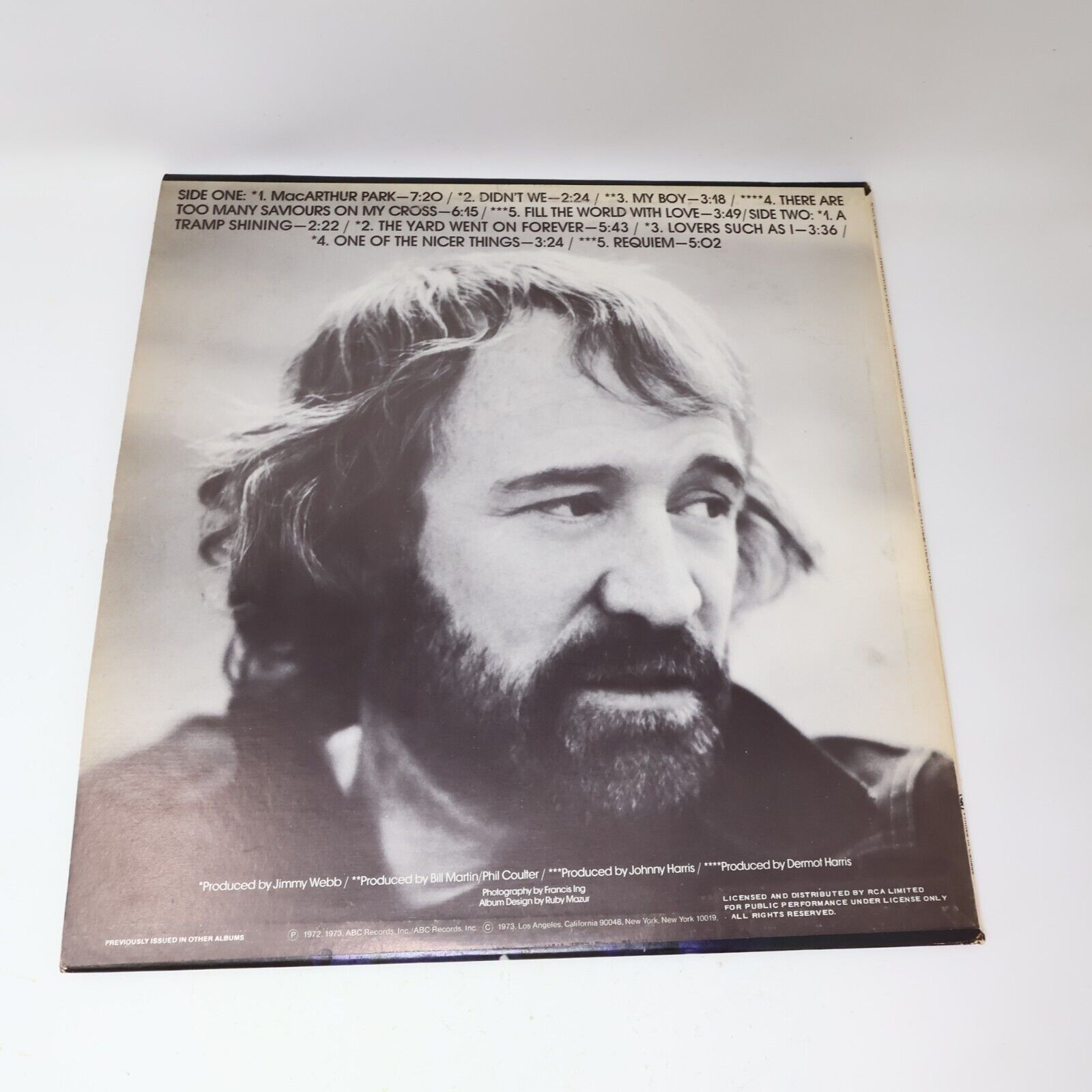 Richard Harris His Greatest Performances LP Record Vinyl DSX-50139 1973 Canada