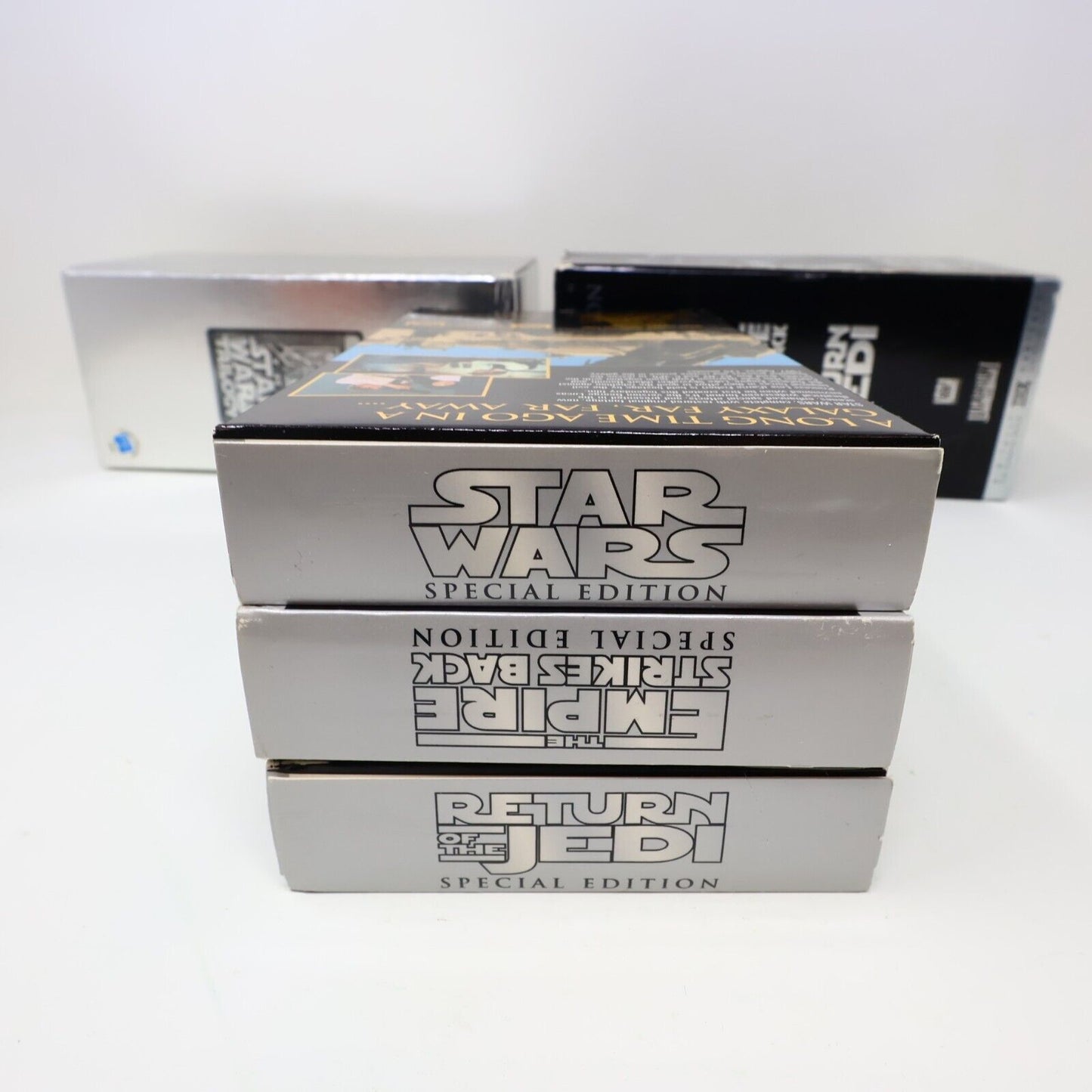 Star Wars Trilogy VHS Special Platinum Widescreen Edition Tested Fox Video 1997