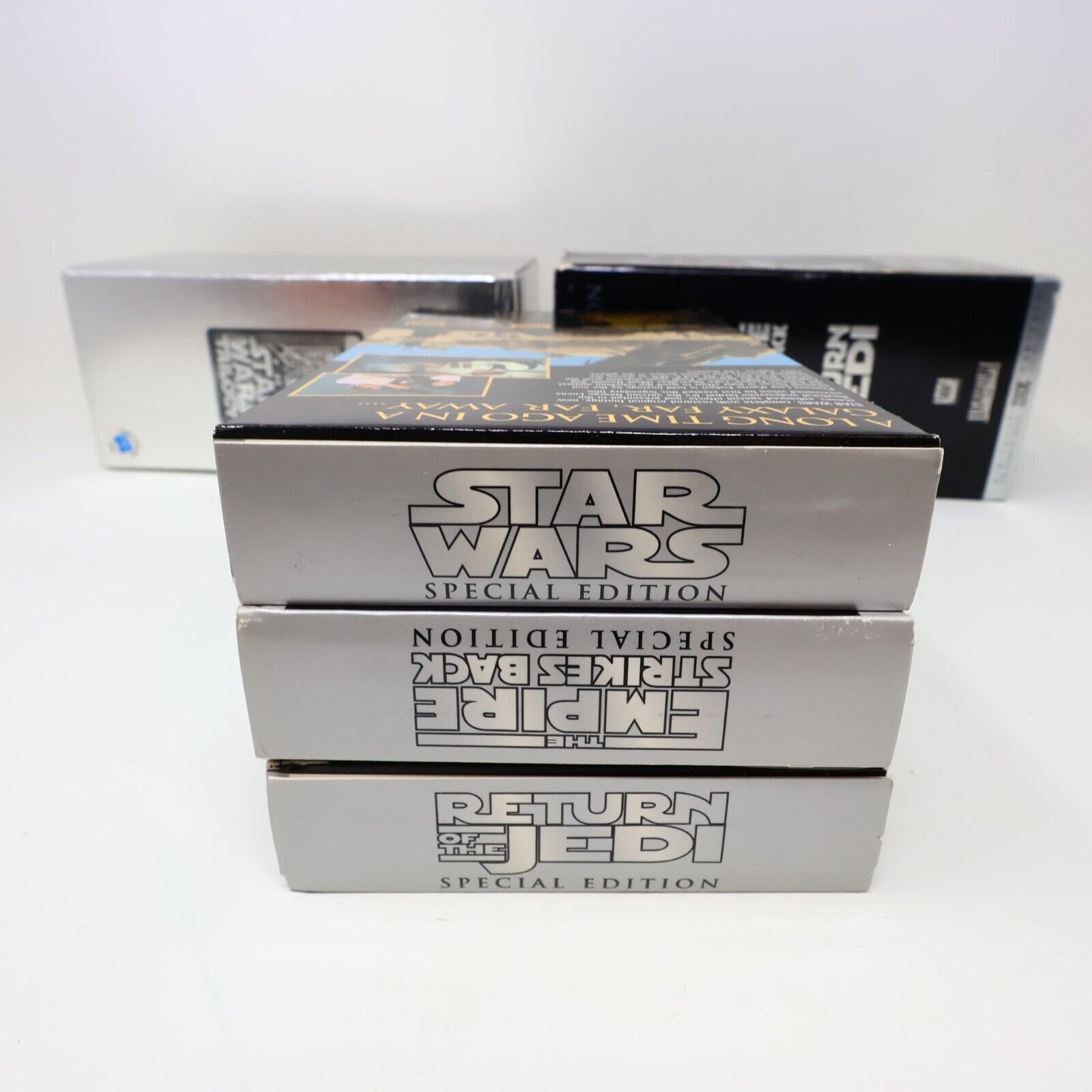 Star Wars Trilogy VHS Special Platinum Widescreen Edition Tested Fox Video 1997