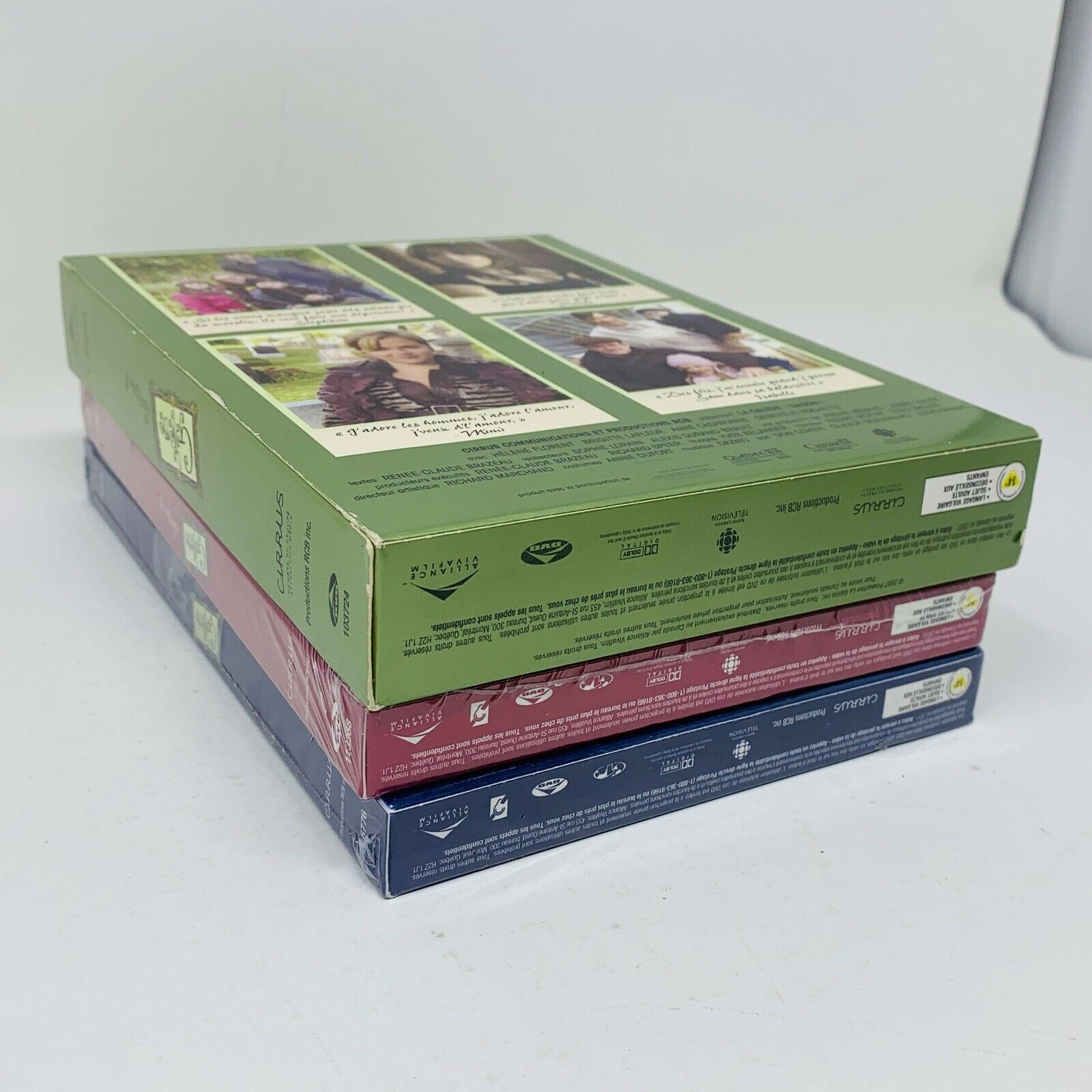 La Galère Saisons #1-2-3 Lot DVD Radio-Canada Télévision Français Hélène Florent