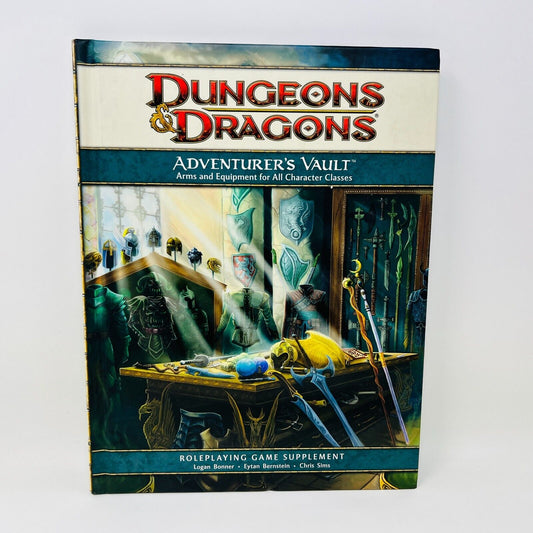 Adventurer's Vault Arms and Equipment for All Classes 4th Dungeons & Dragons D&D