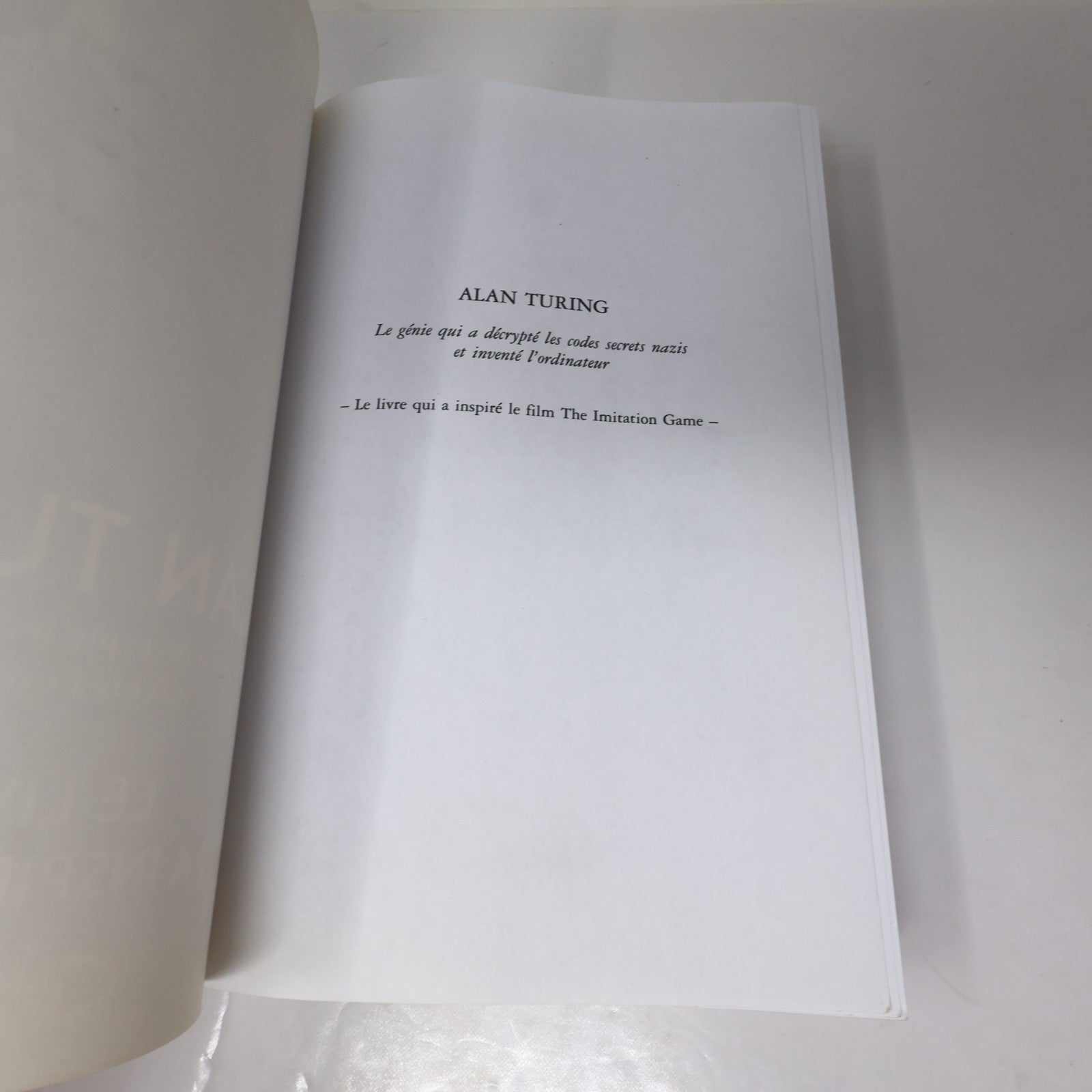 Alan Turing le Génie qui a Décrypté les Codes Secrets Nazis Andrew Hodges 2015