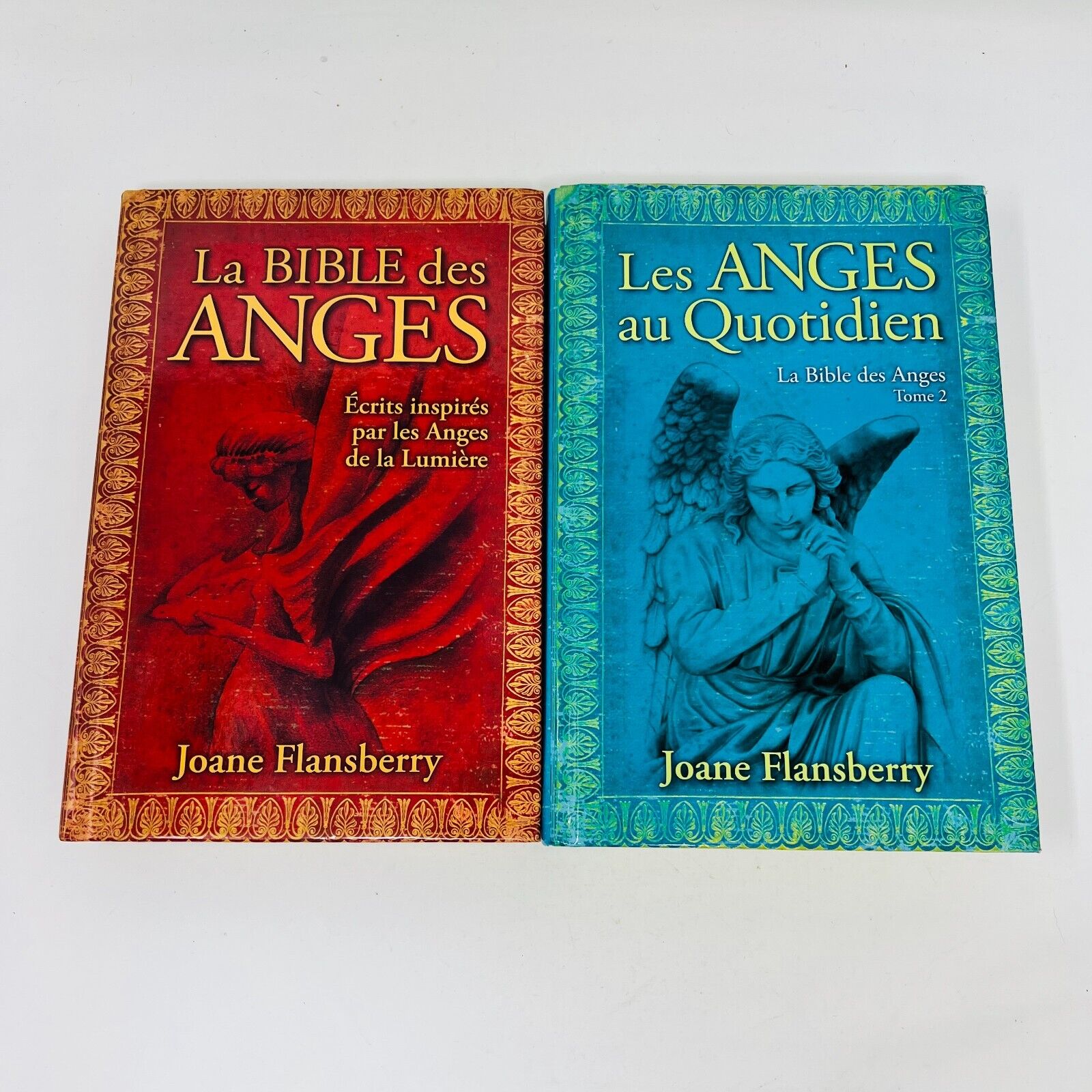 La Bible des Anges #1-2 Au Quotidien Québec Loisirs Joane Flansberry Lot Livres
