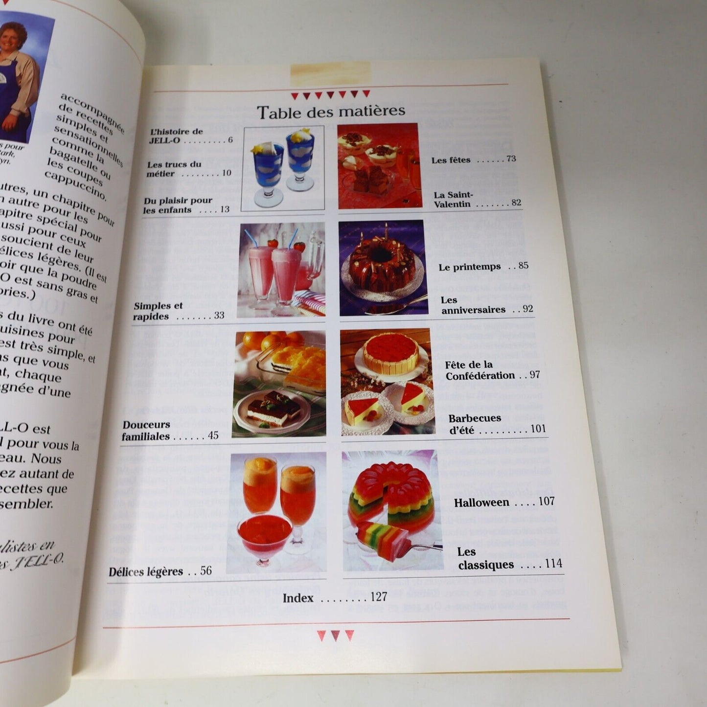 1997 La Magie de Jell-O Desserts et Goûters 100 Recettes Cuisine Boyer/Gingras