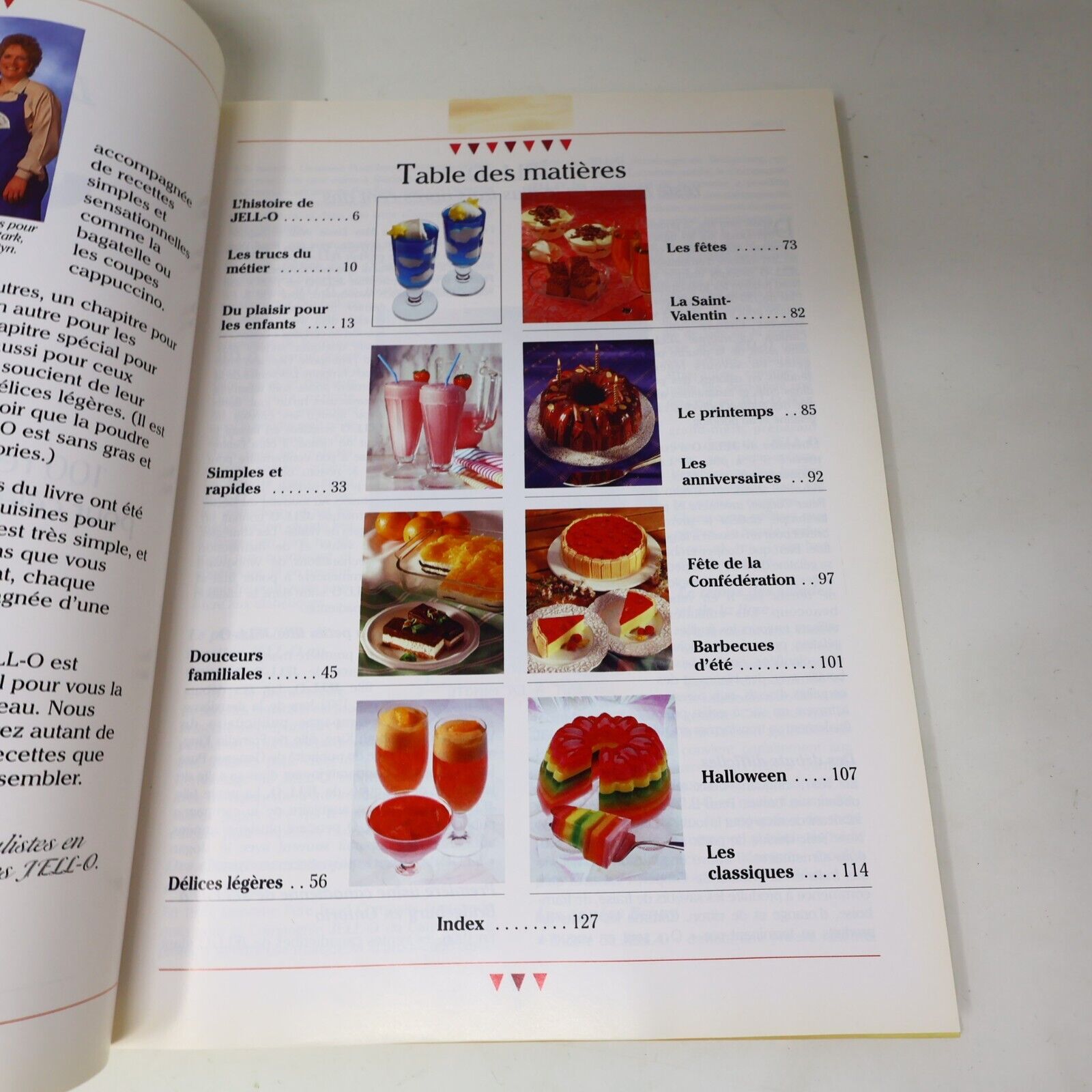 1997 La Magie de Jell-O Desserts et Goûters 100 Recettes Cuisine Boyer/Gingras