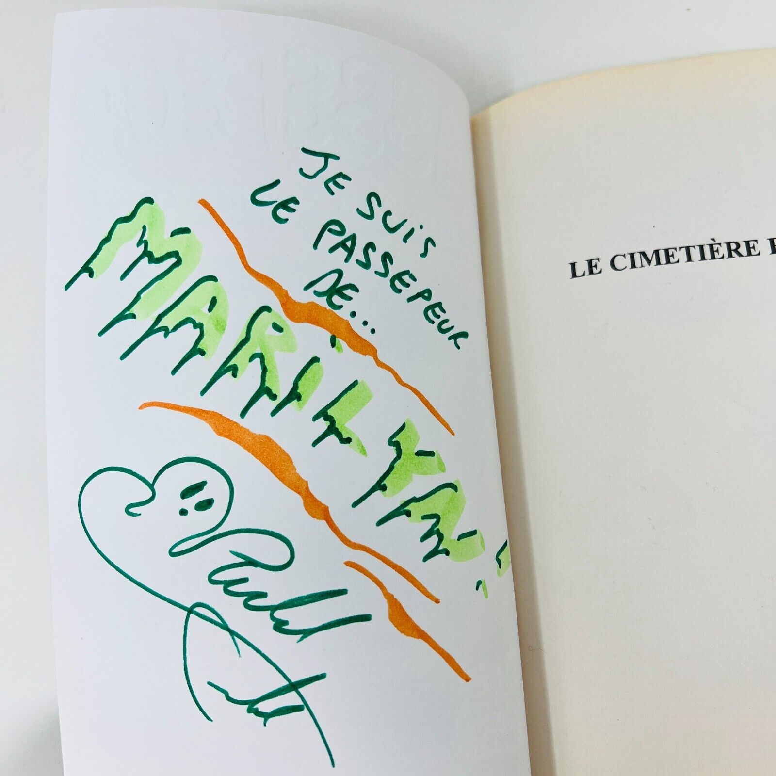 8x Votre Passepeur Horrible Cauchemar/Zéro 2 Livres Signés par Richard Petit Lot