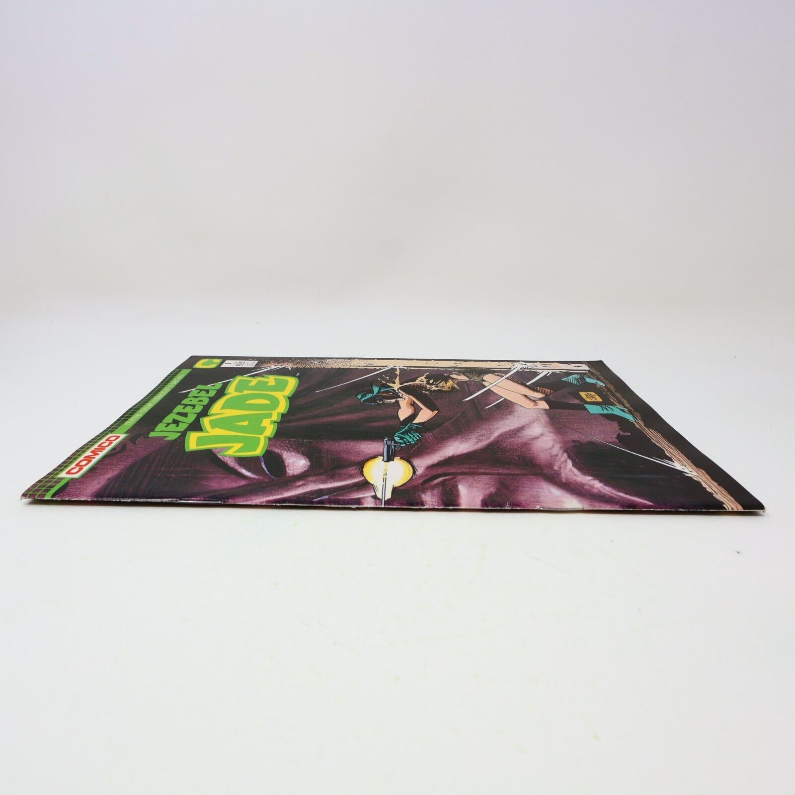 1988 Jezebel Jade #3 Adam Kubert Comico Part of Collector's Series 1980s