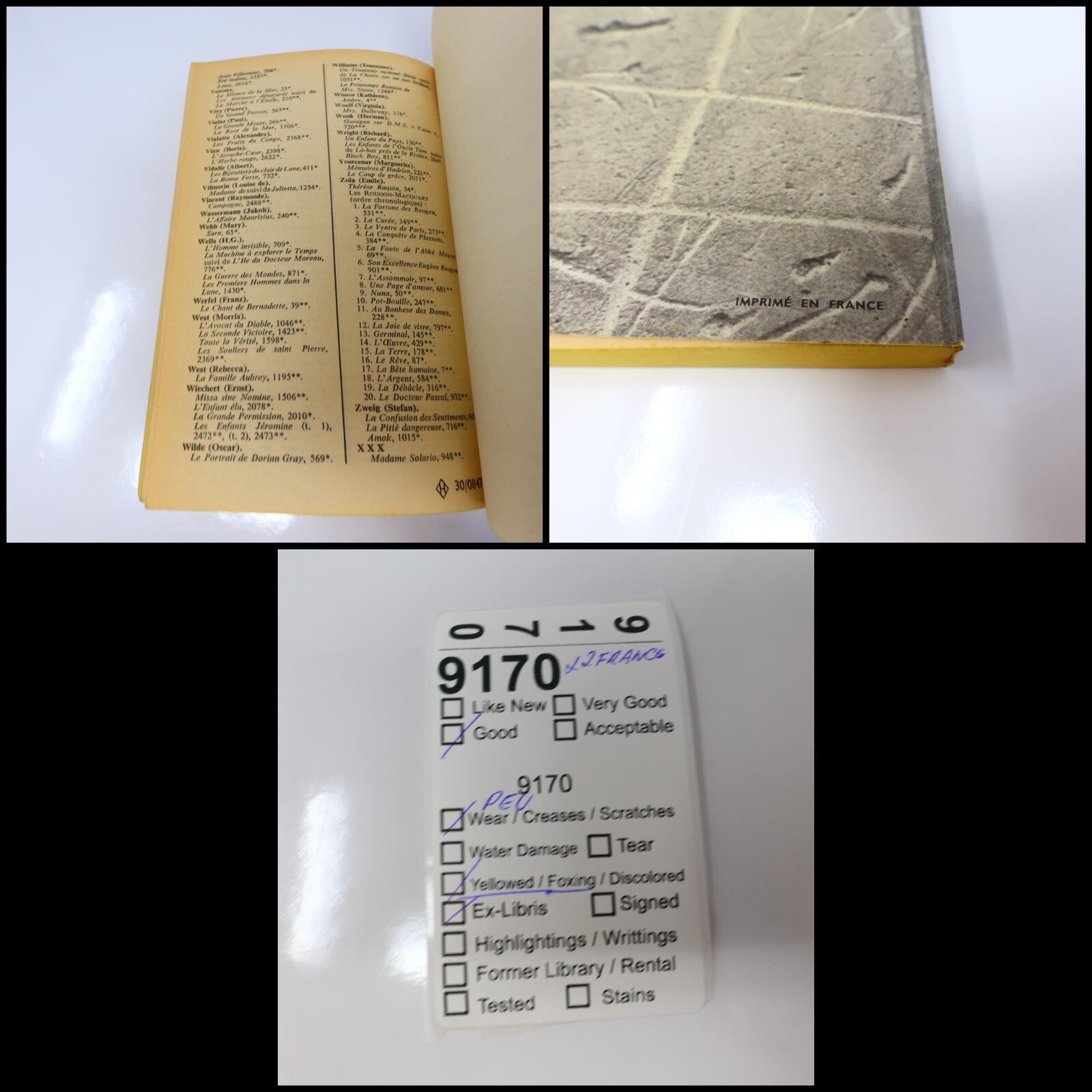 Jacques Prévert Lot 2 Livres Paroles/La Pluie et le Beau Temps Poésie France 60s