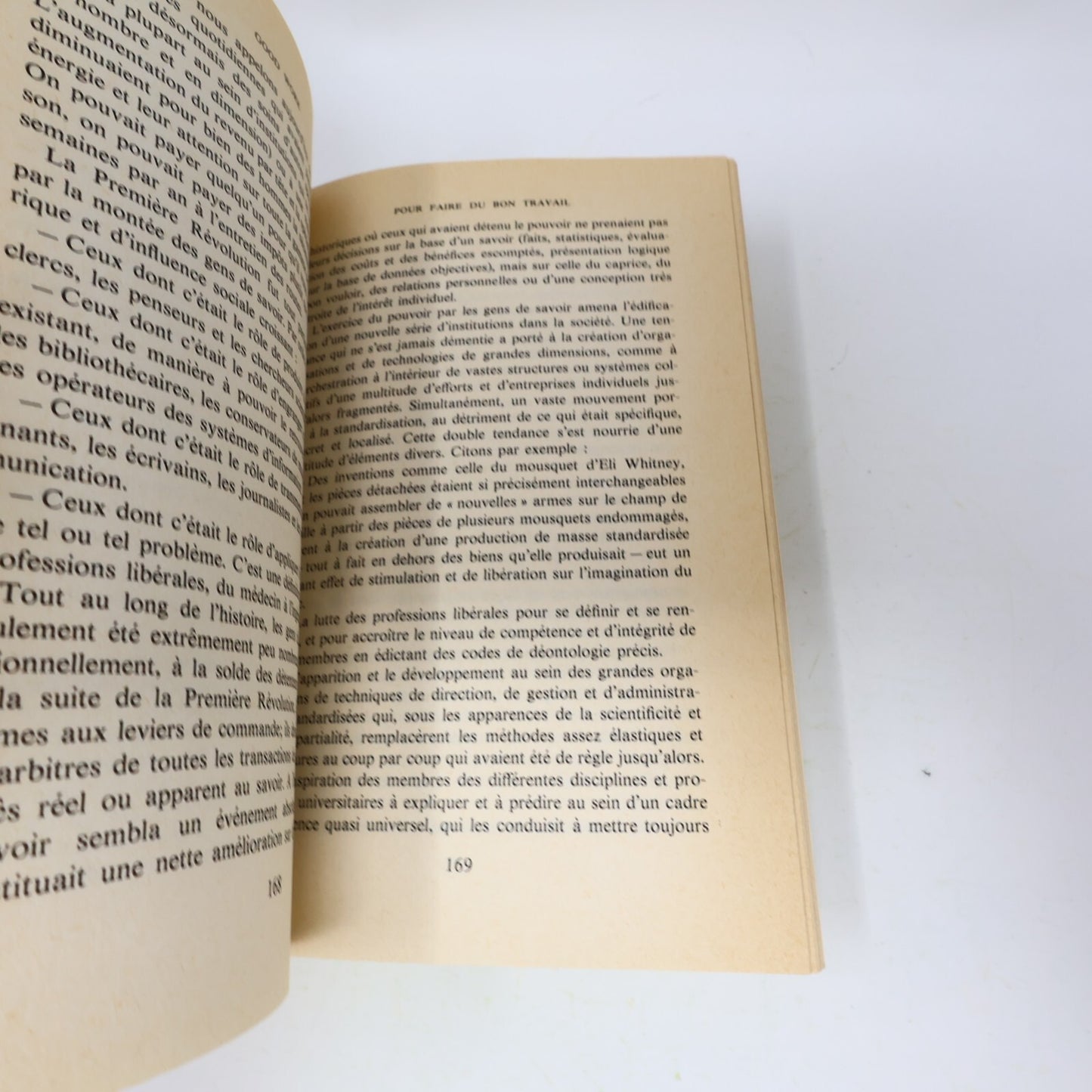 1980 Good Work Ernst Friedrich Schumacher Seuil Société Affaires Français Livre