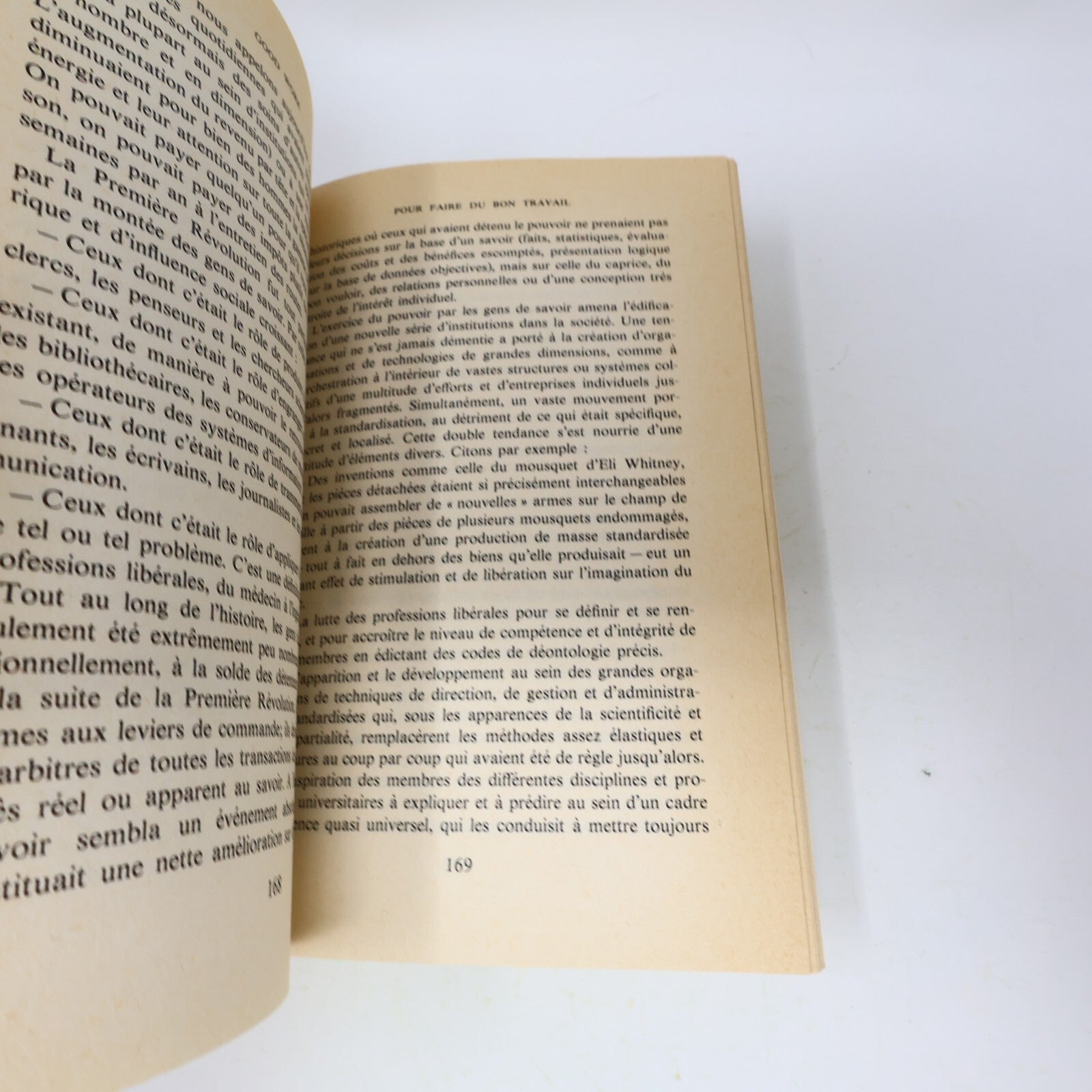 1980 Good Work Ernst Friedrich Schumacher Seuil Société Affaires Français Livre