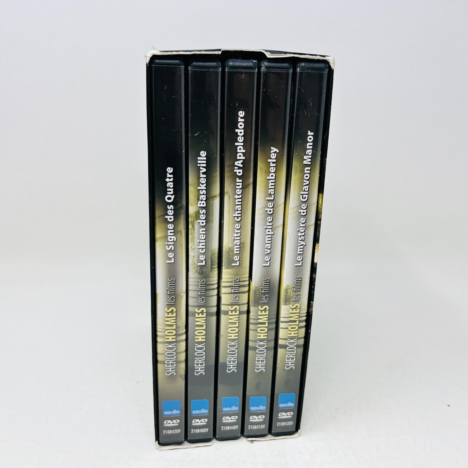 Sherlock Holmes Les Films avec Jeremy Brett 5 DVD Testés NTSC Signe des Quatre