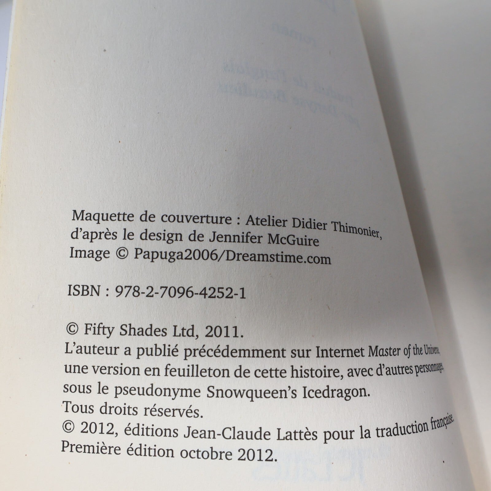 Cinquante Nuances de Grey/Plus Sombres/Plus Claires Lot 3 Livres E. L. James PB