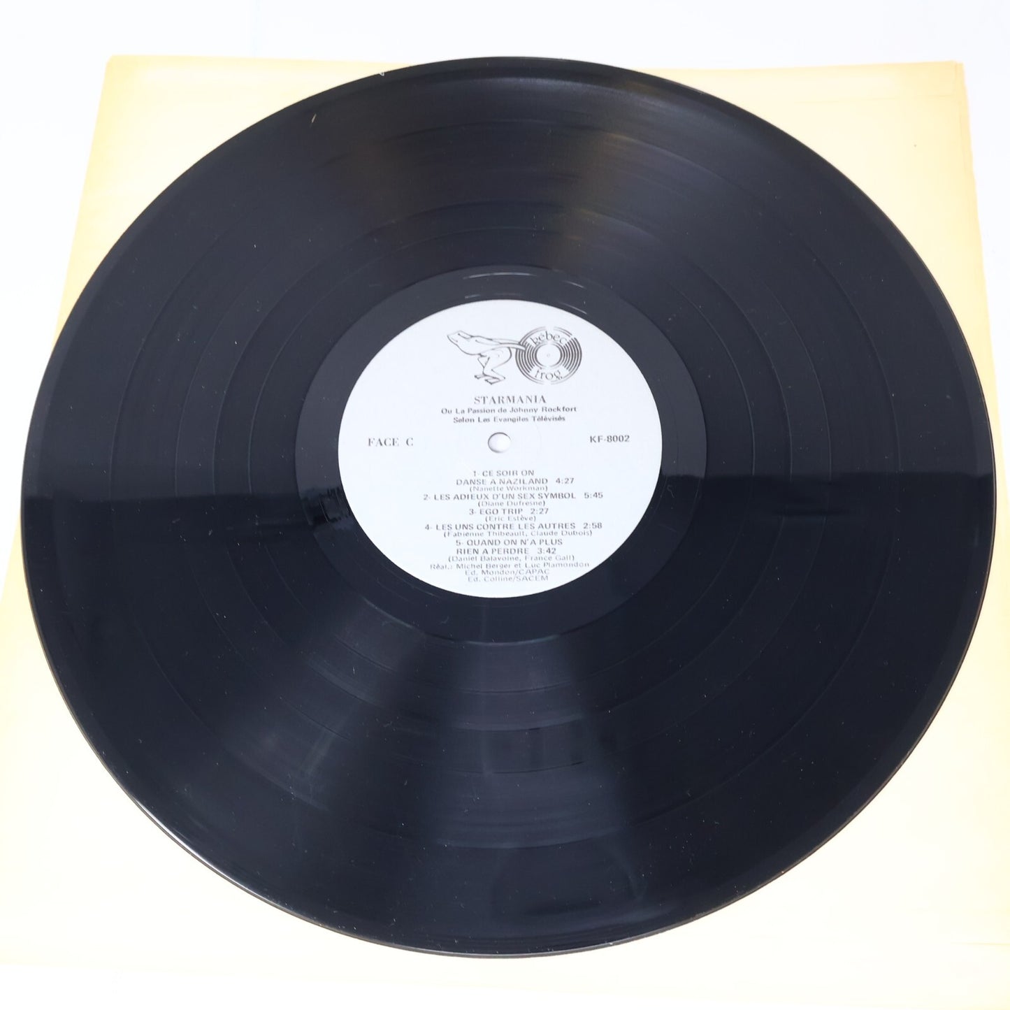 Starmania Michel Berger/Luc Plamondon Disque 2x LP 1978 Dubois/Dufresne/Workman