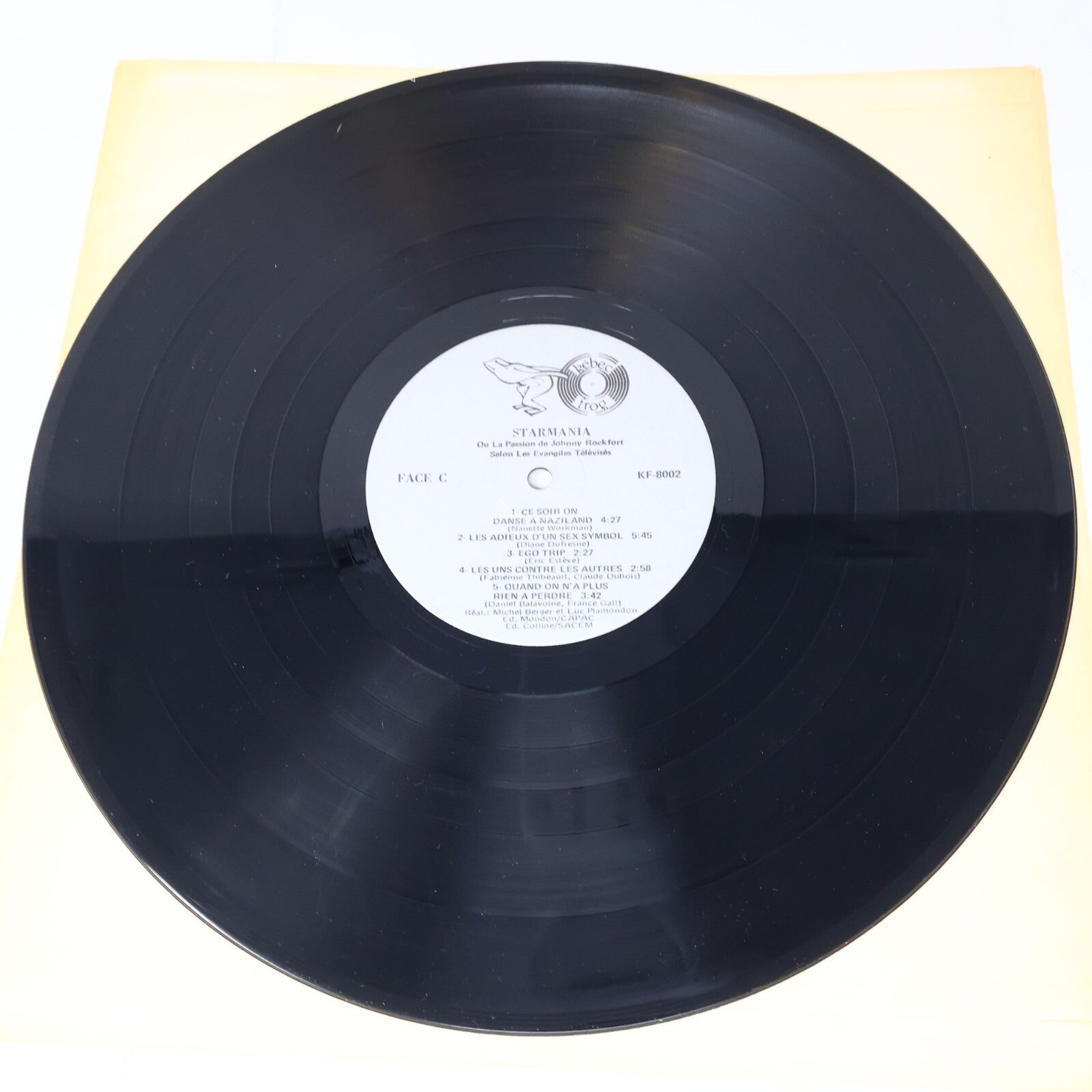 Starmania Michel Berger/Luc Plamondon Disque 2x LP 1978 Dubois/Dufresne/Workman