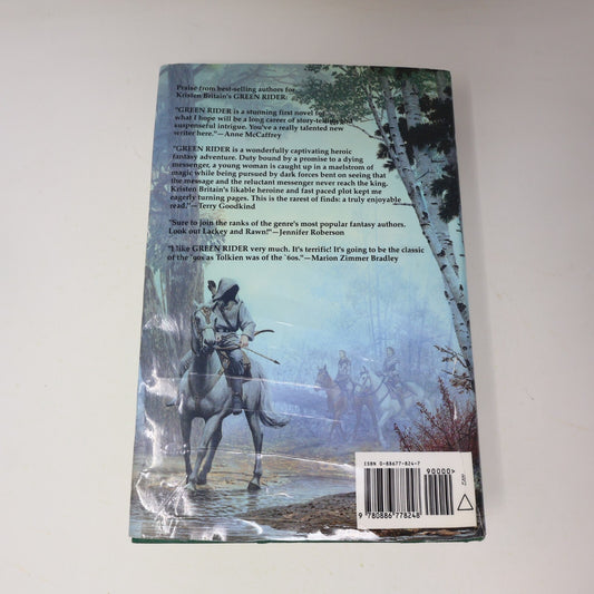 Green Rider #1 Kristen Britain 1998 1st Print Daw Hardcover Fantasy Adventure HC