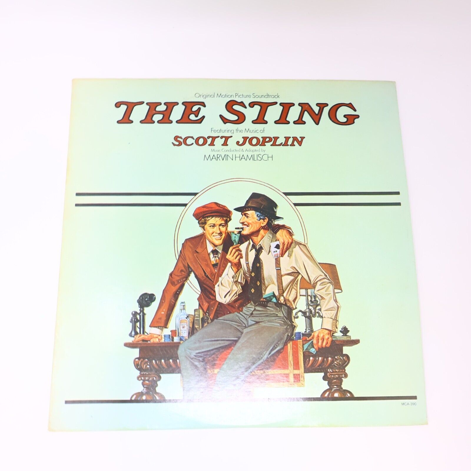 Marvin Hamlisch / Scott Joplin The Sting LP Record Movie Soundtrack 1974 MCA-390