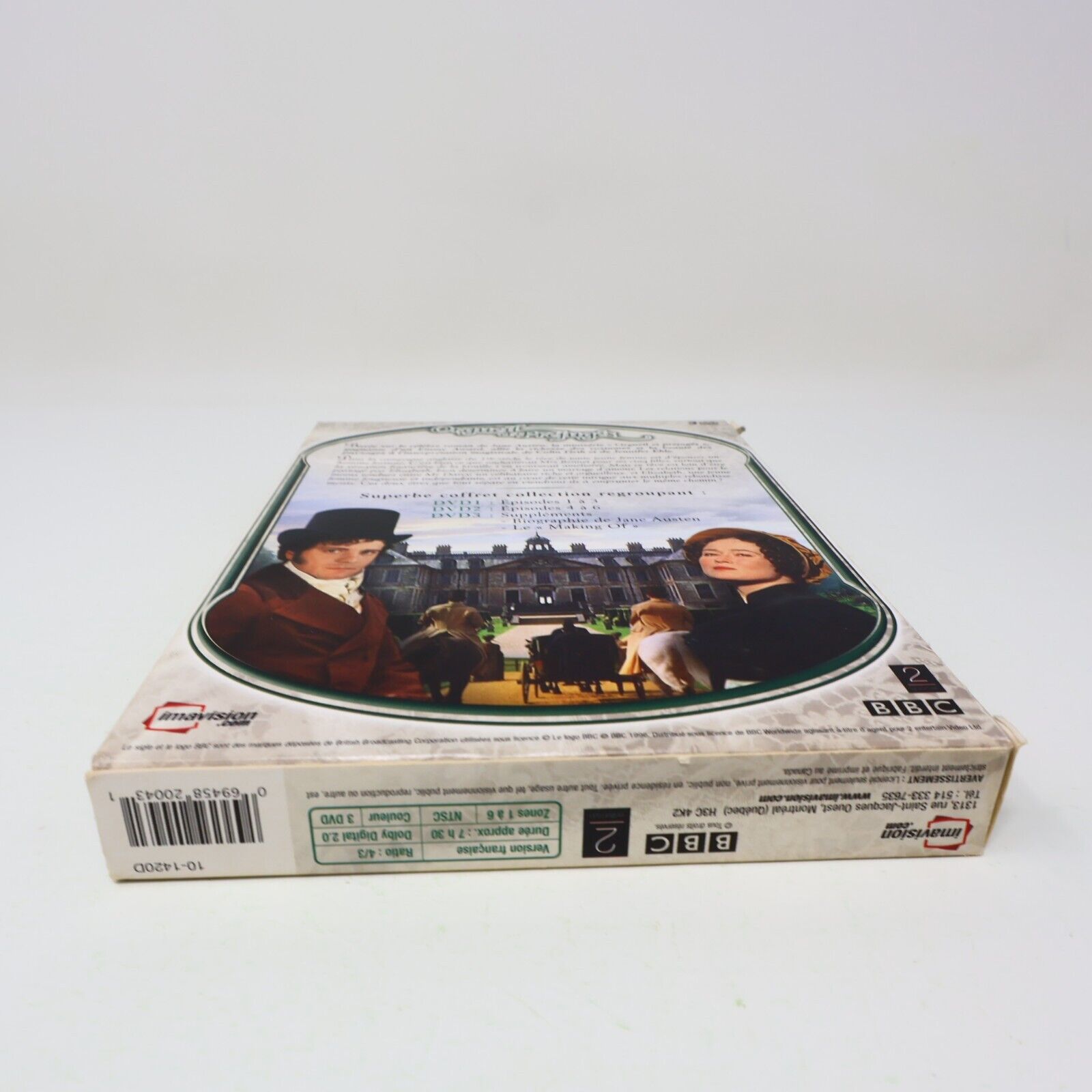 Orgueil et Préjugés Coffret DVD Français NTSC Testé Colin Firth Jennifer Ehle