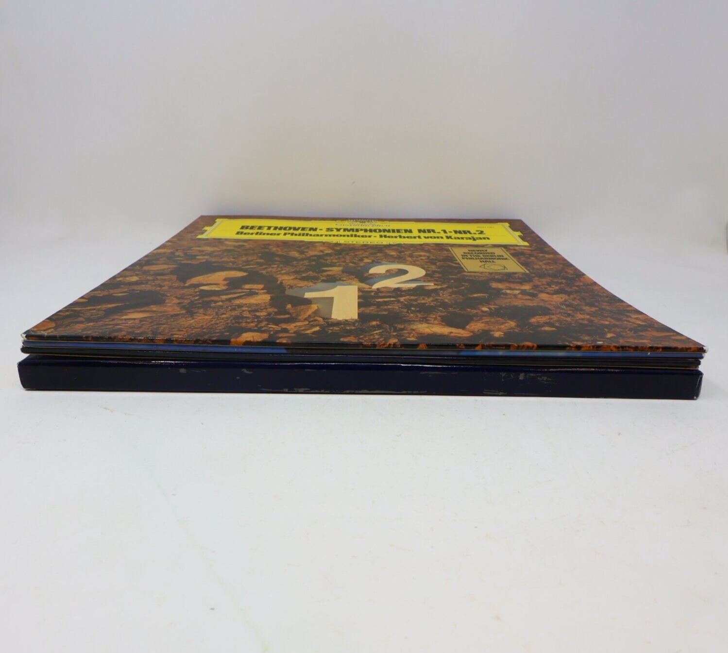 Beethoven Symphonie Nr. 1-2 5-6 8-9 Herbert von Karajan Berliner Lot 4 LP Record