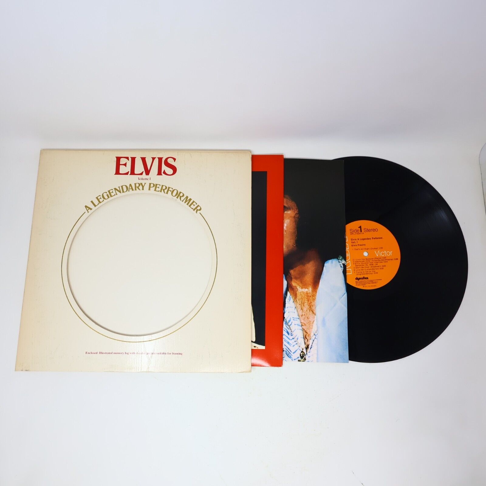 Elvis Presley A Legendary Performer Volume 1 LP Record RCA CPL1-0341 Canada 1974