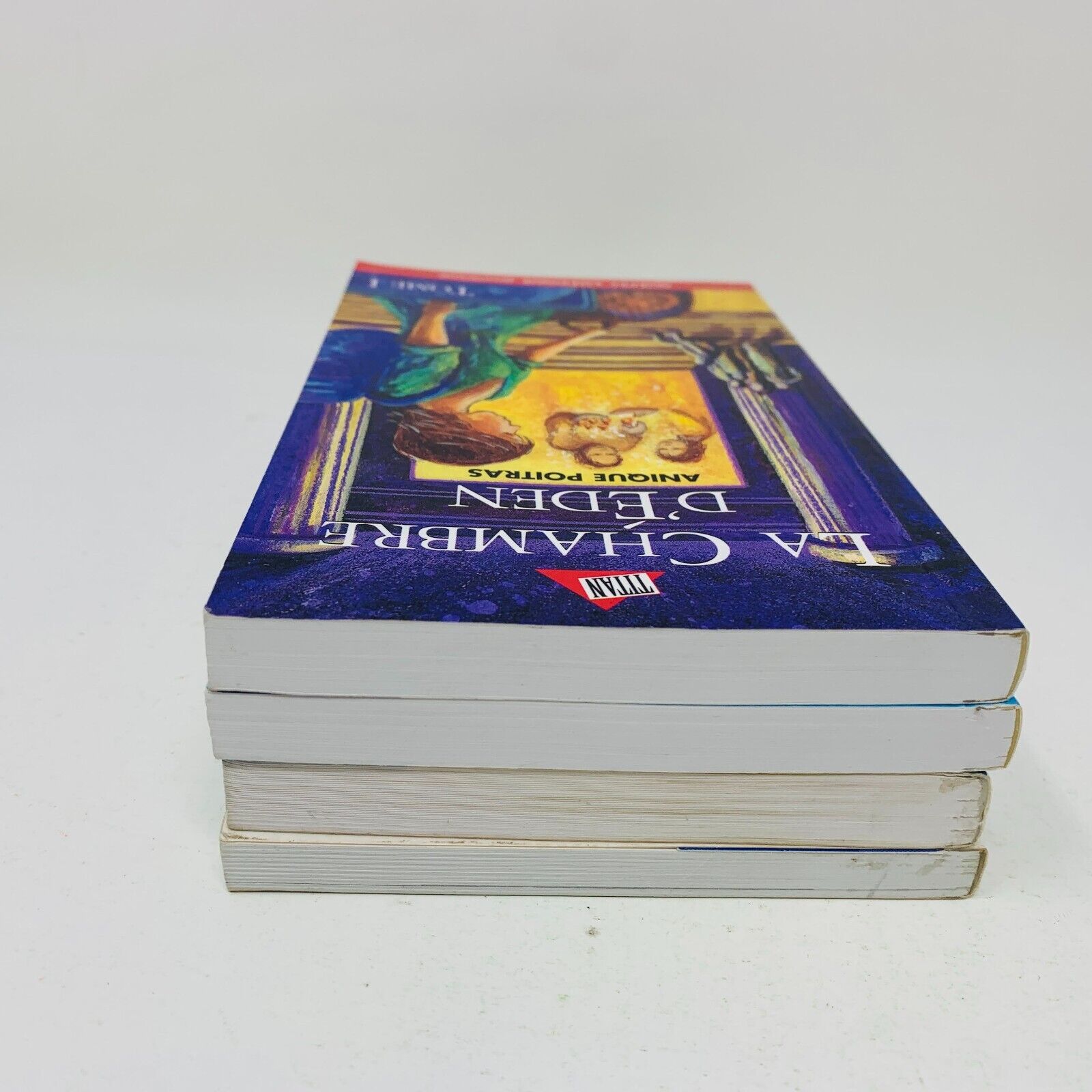 La Chambre d'Éden/Lumière Blanche/Deuxième Vie Titan Anique Poitras Lot 4 Livres