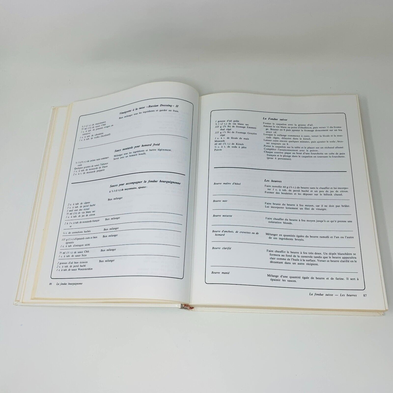 1978 La Cuisine de Monique Chevrier Sa Technique ses Recettes Livre en Français