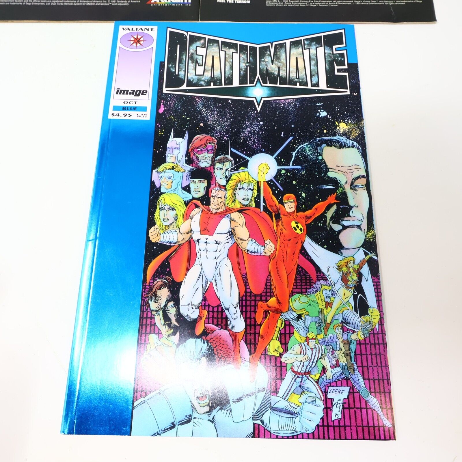 Lot 5 Mixed Valiant Comics Bloodshot Deathmate Turok Shadow Eternal Warrior 90s