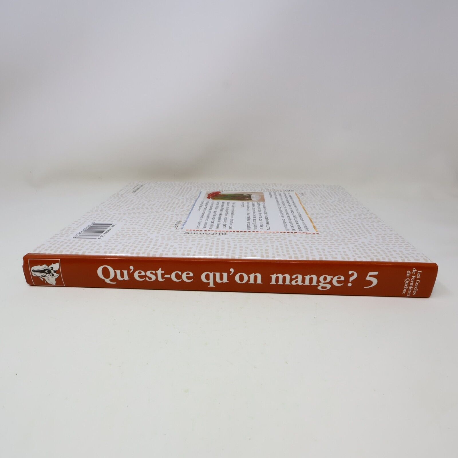 2000 Les Cercles de Fermières du Québec #5 Qu'est-ce qu'on Mange? Cuisine Livre