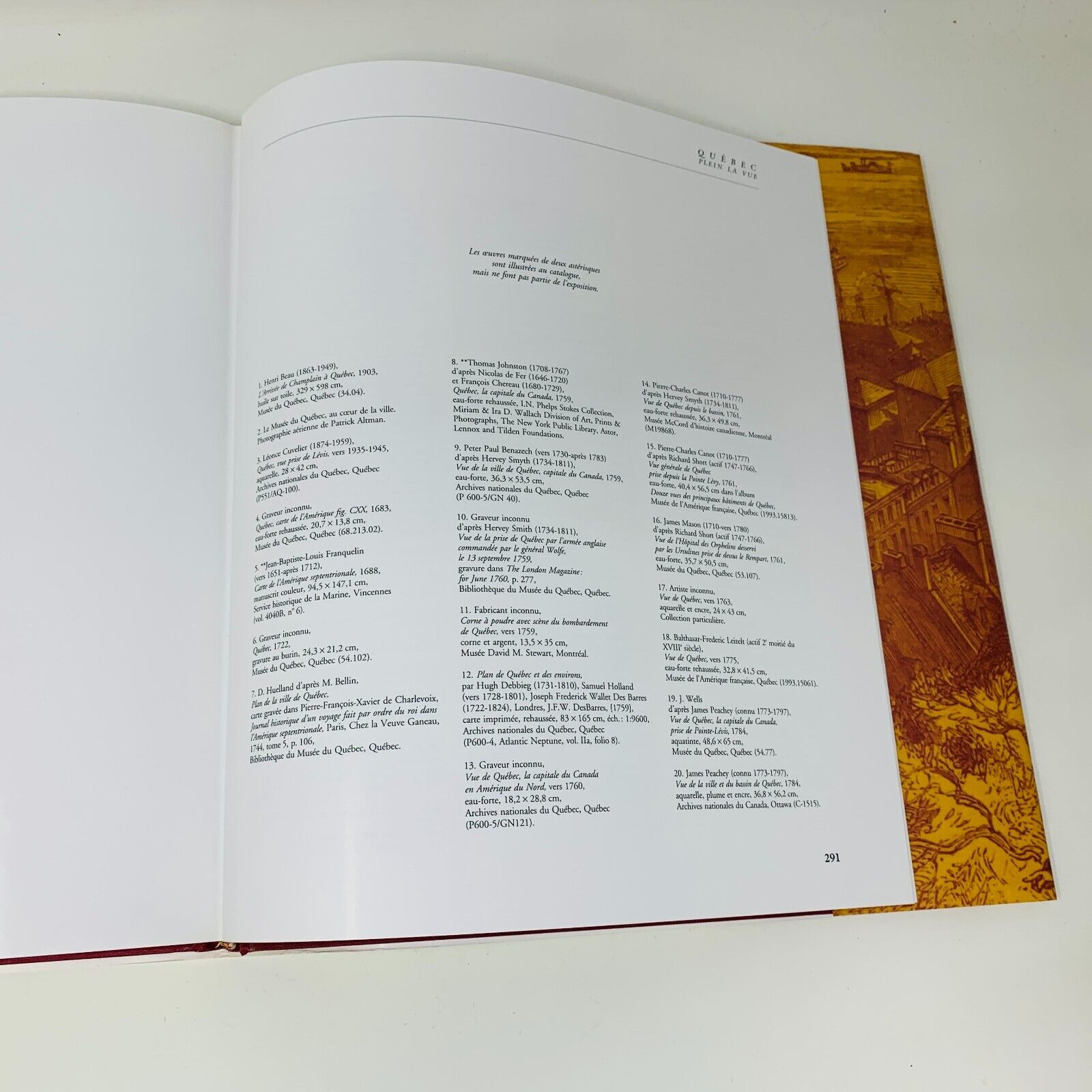 Coffret de Livres Musée du Québec Exposition "Plein la Vue" & "Passions d'Hiver"