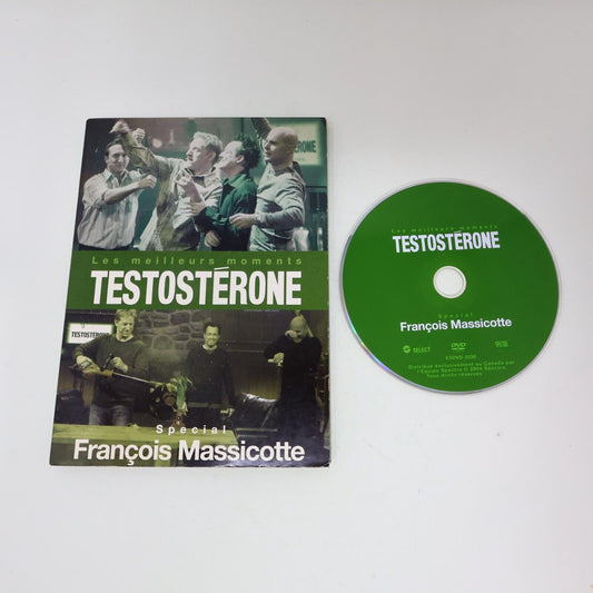 Les Meilleurs Moments de Testostérone Spécial François Massicotte DVD Testé FR