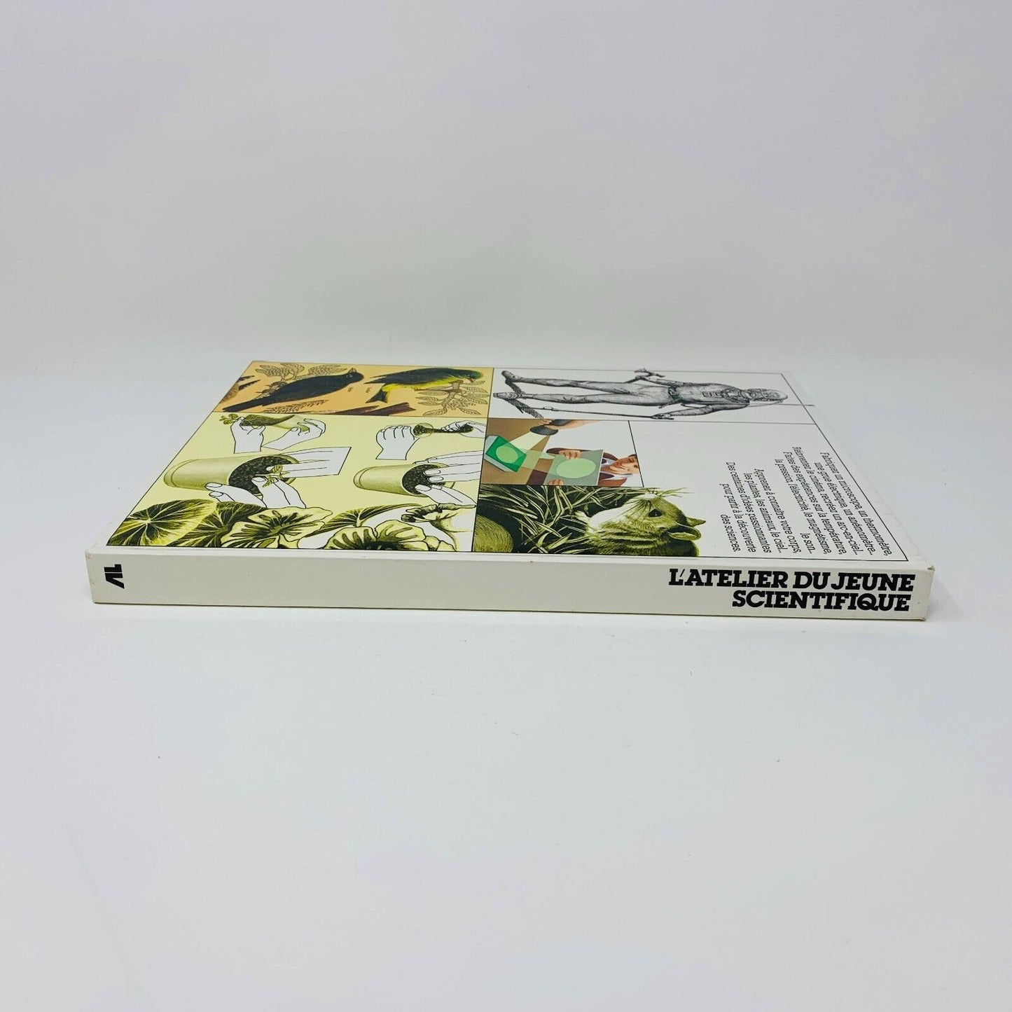 1980 L'Atelier du Jeune Scientifique en Français Family Scientist French HC 80s