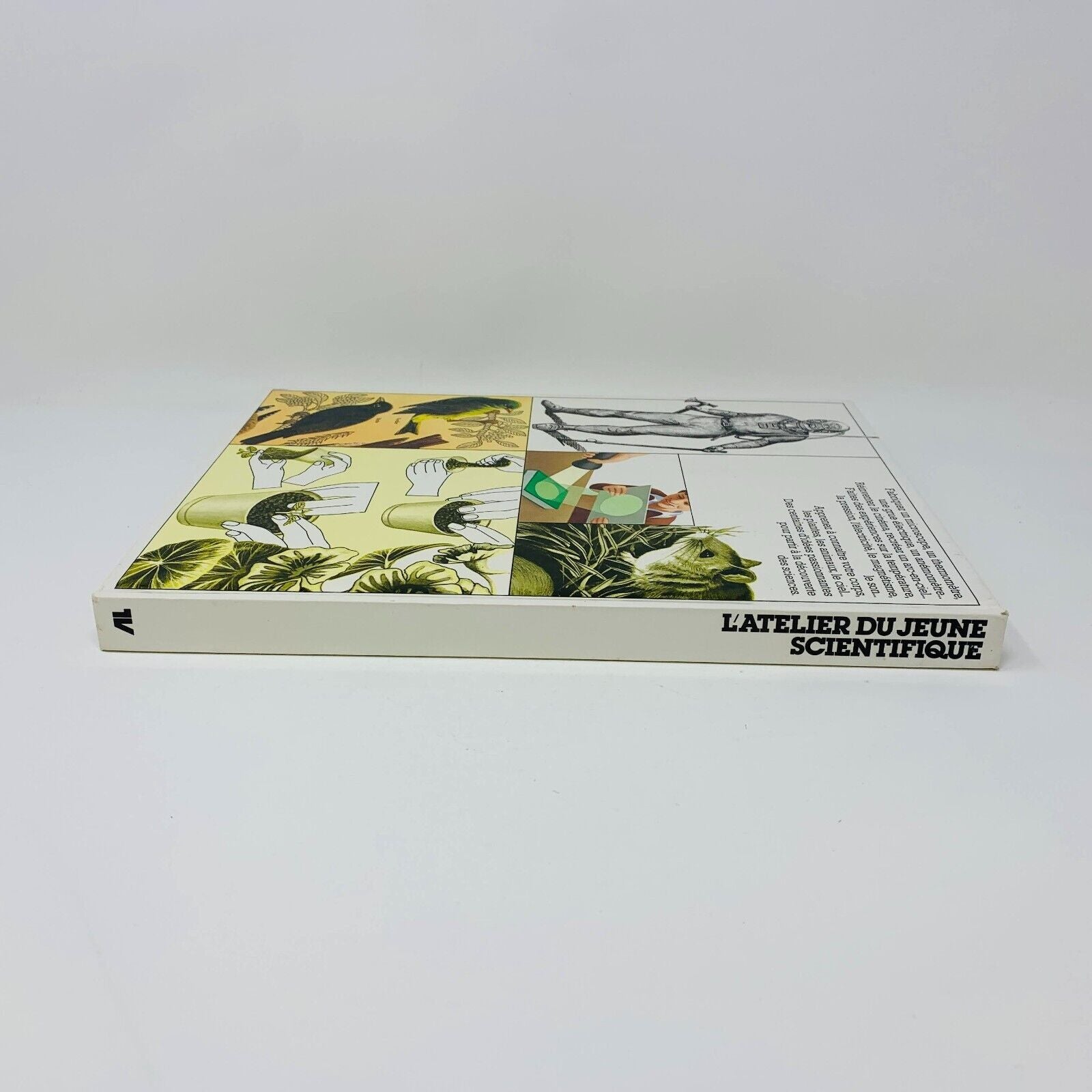 1980 L'Atelier du Jeune Scientifique en Français Family Scientist French HC 80s