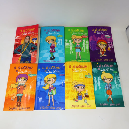Lot 16 Livres La Vie Compliquée de Léa Olivier Catherine Girard-Audet Français