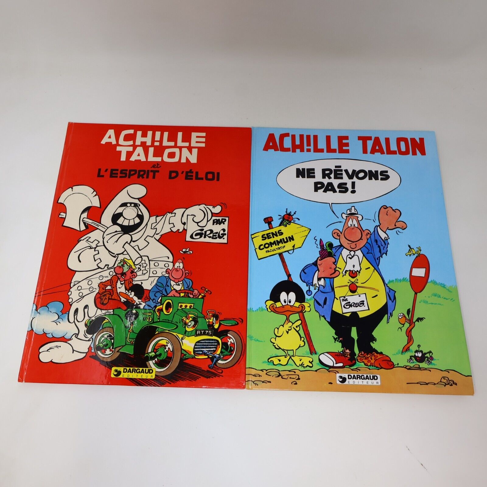 Achille Talon Lot 11 Bandes dessinées Greg Français French Dargaud Hardcover Bd