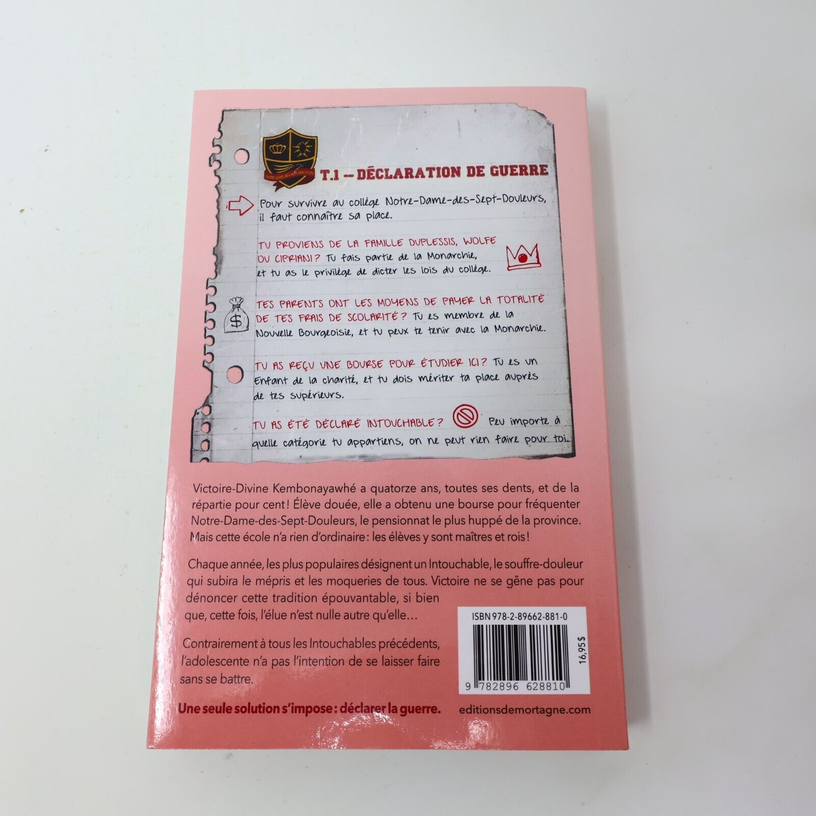 2018 Déclaration de Guerre Victoire Divine #1 de Edith Kabuya De Mortagne PB