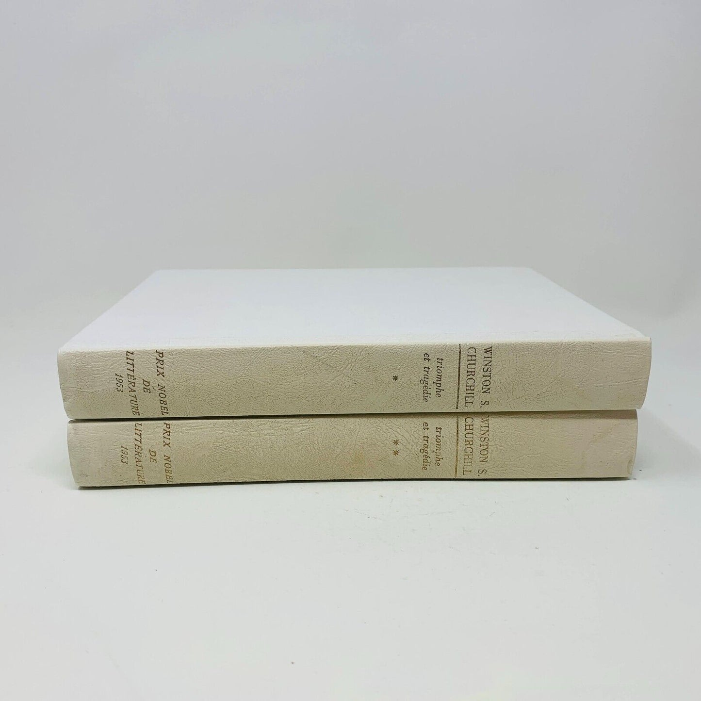 1964 Triomphe et Tragédie 1-2 Rombaldi Nobel Winston Churchill Picasso Cover Lot