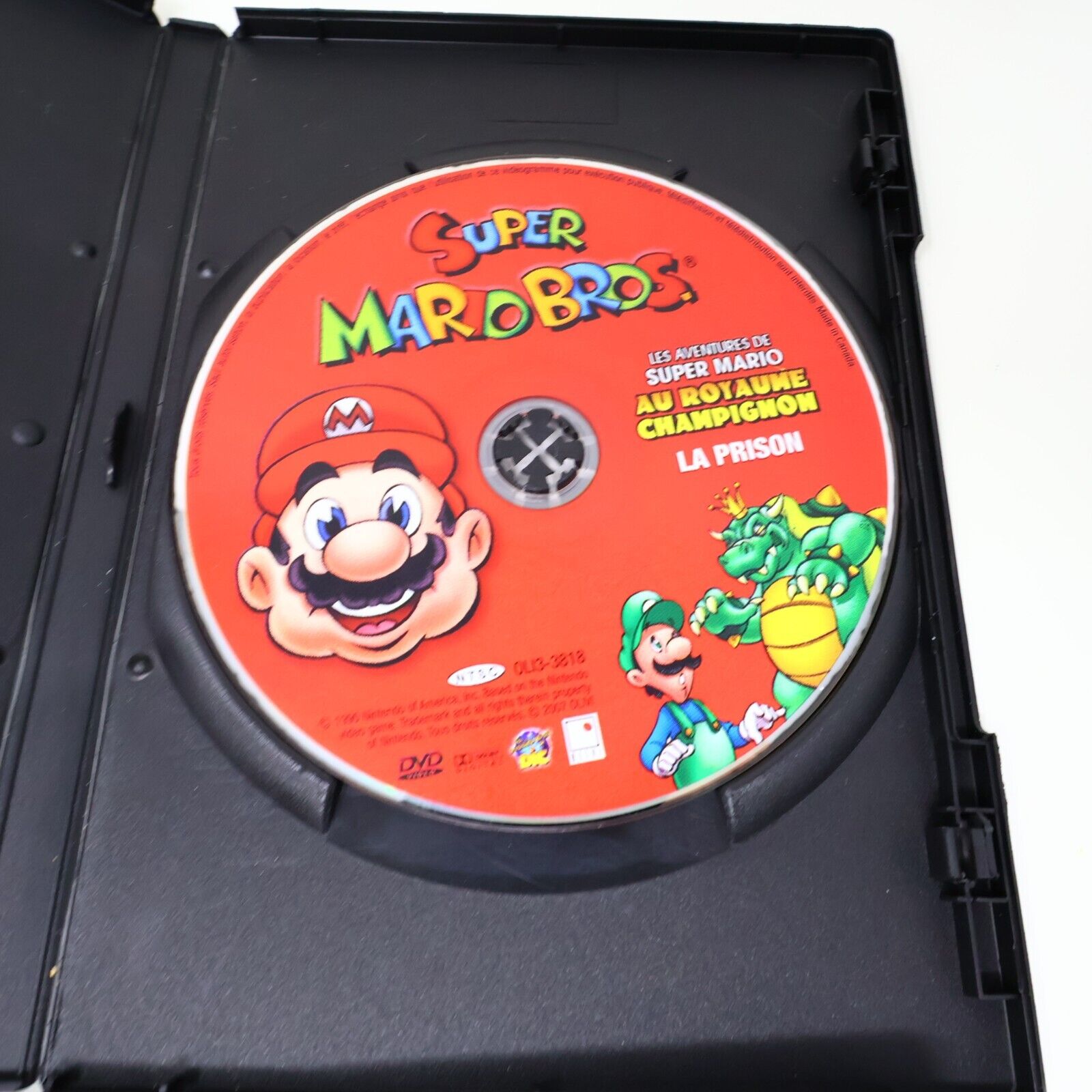 Lot Super Mario Bros DVD La Prison & Amour Fraternel Série TV NTSC Français 2007